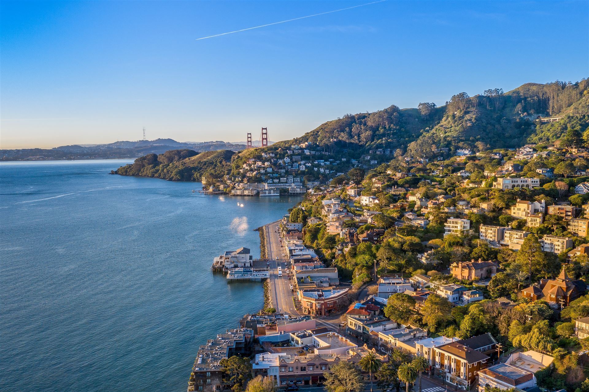 Sausalito an der Bucht von San Francisco