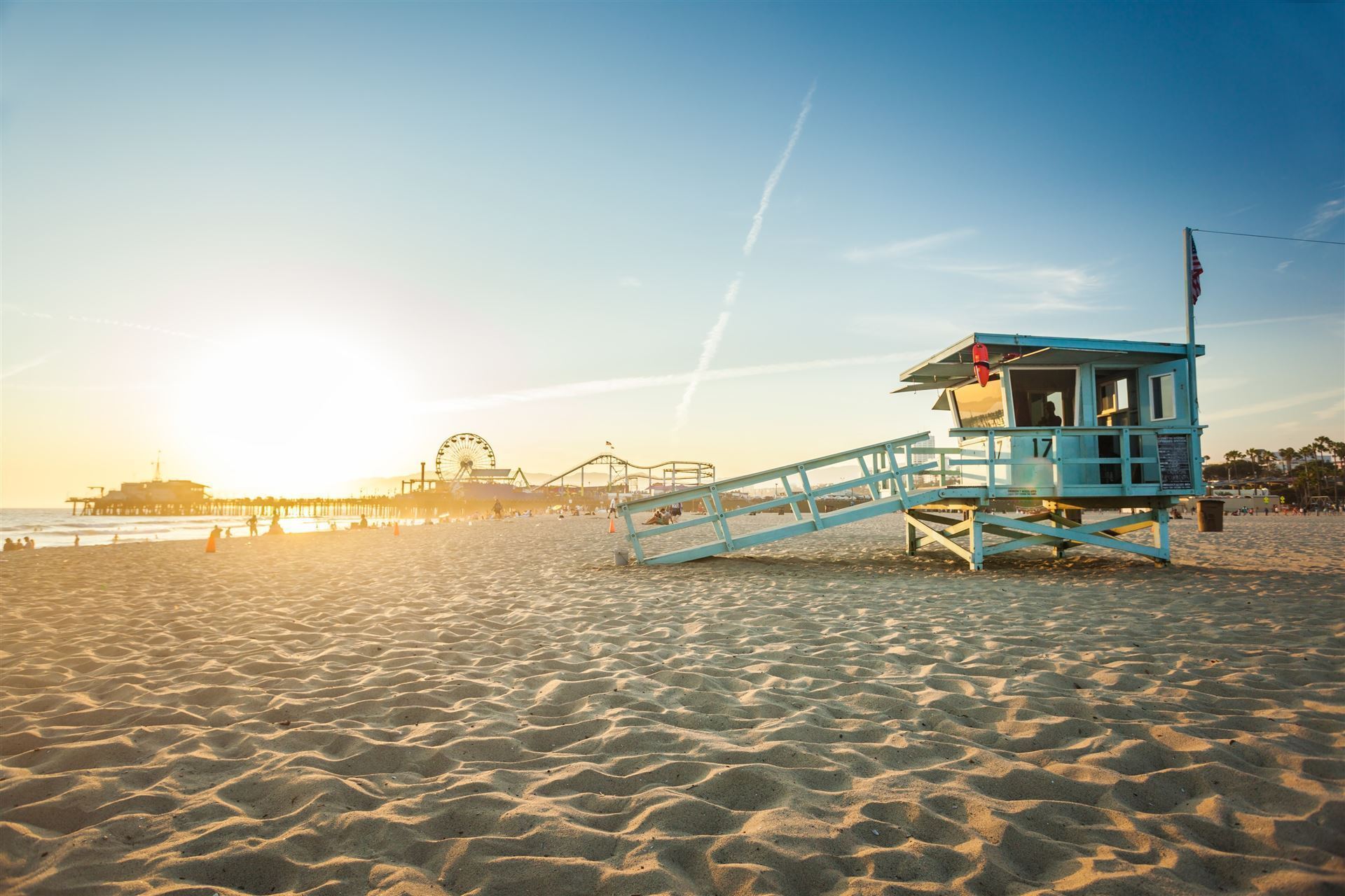 Strand von Santa Monica