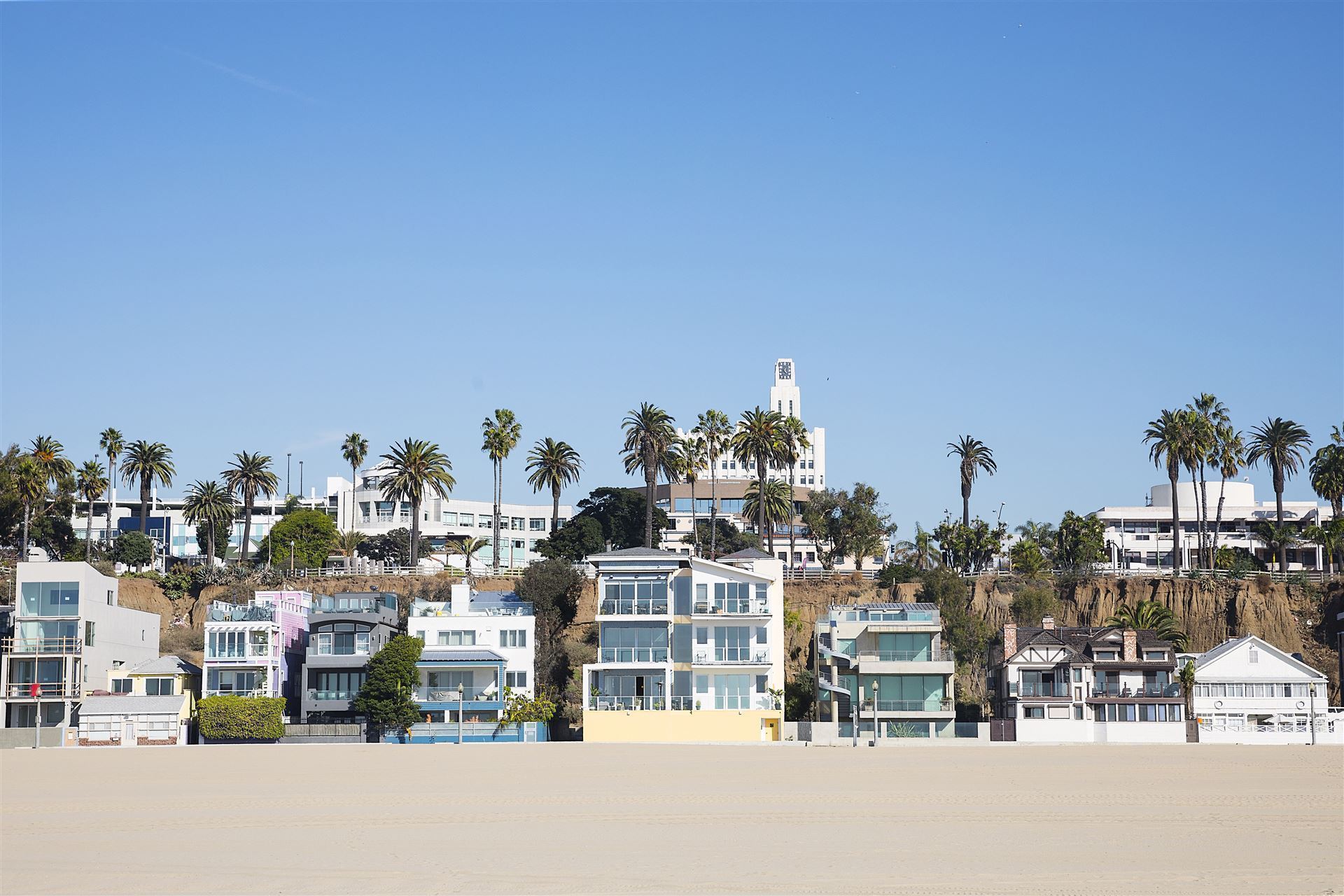 Strandhäuser in Santa Monica