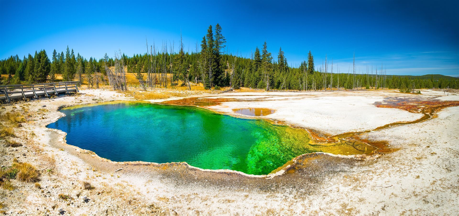Abyss Pool im Yellowstone Nationalpark