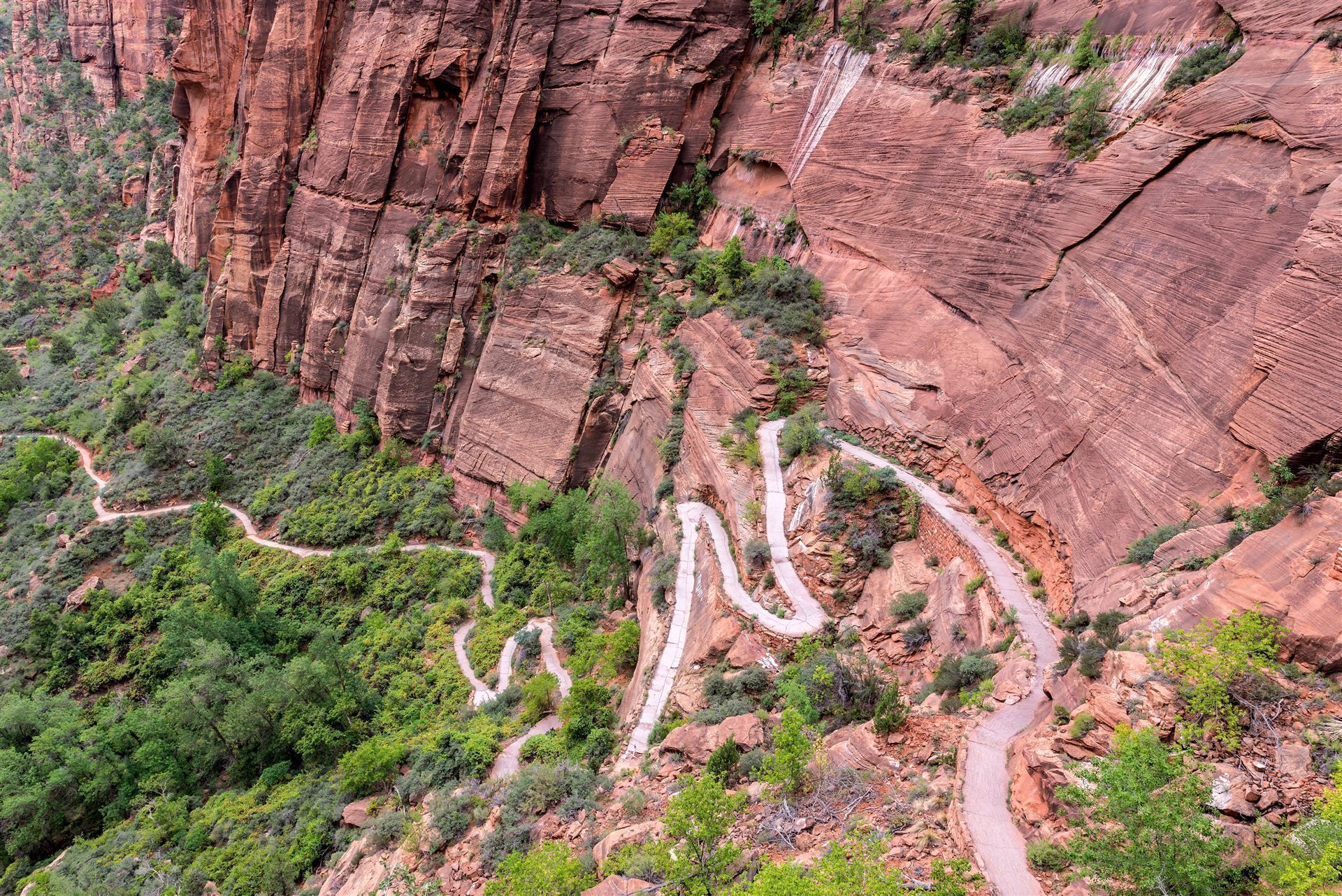 Wanderweg zum Angels Landing