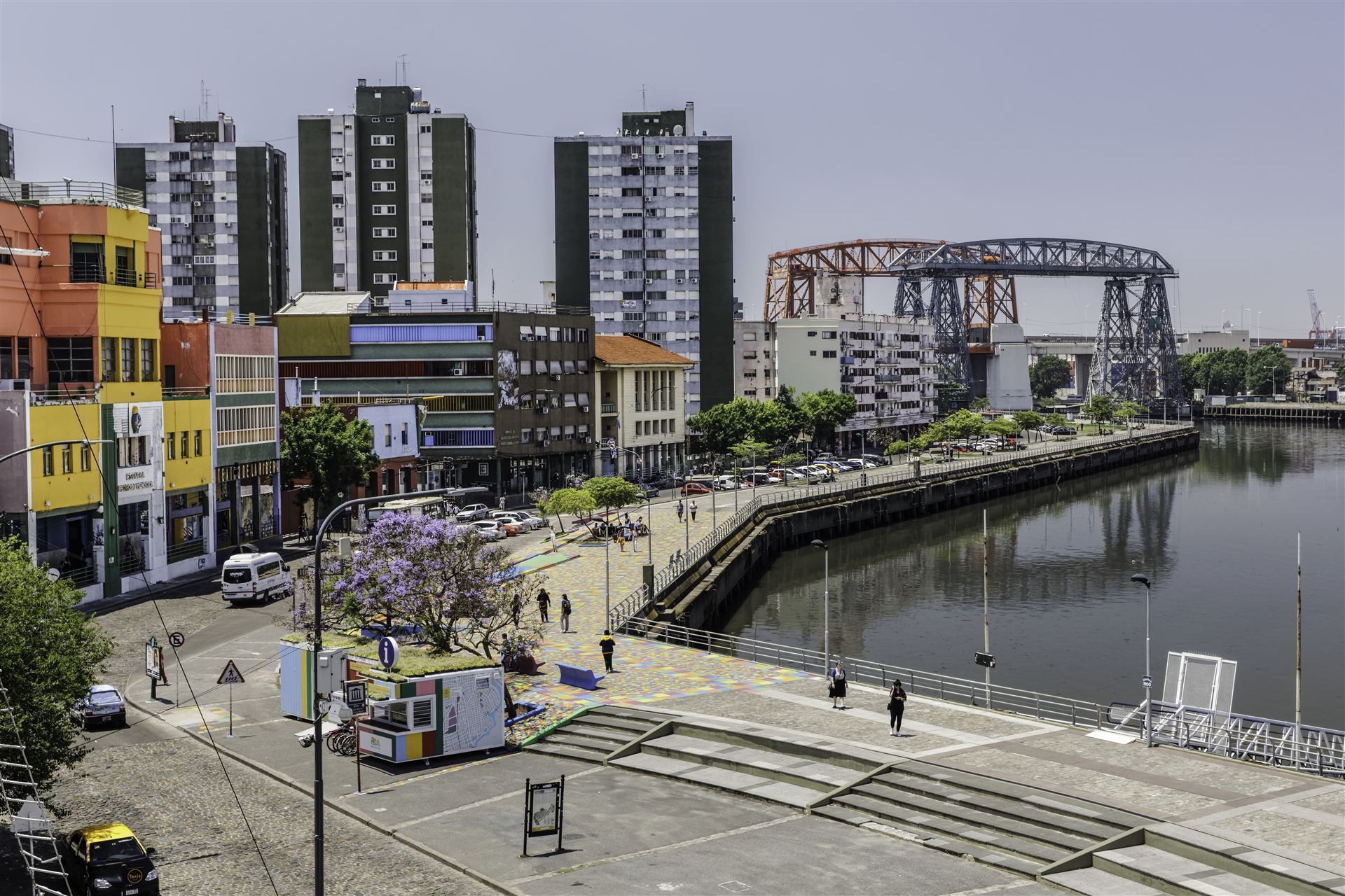 La Boca mit Fluss
