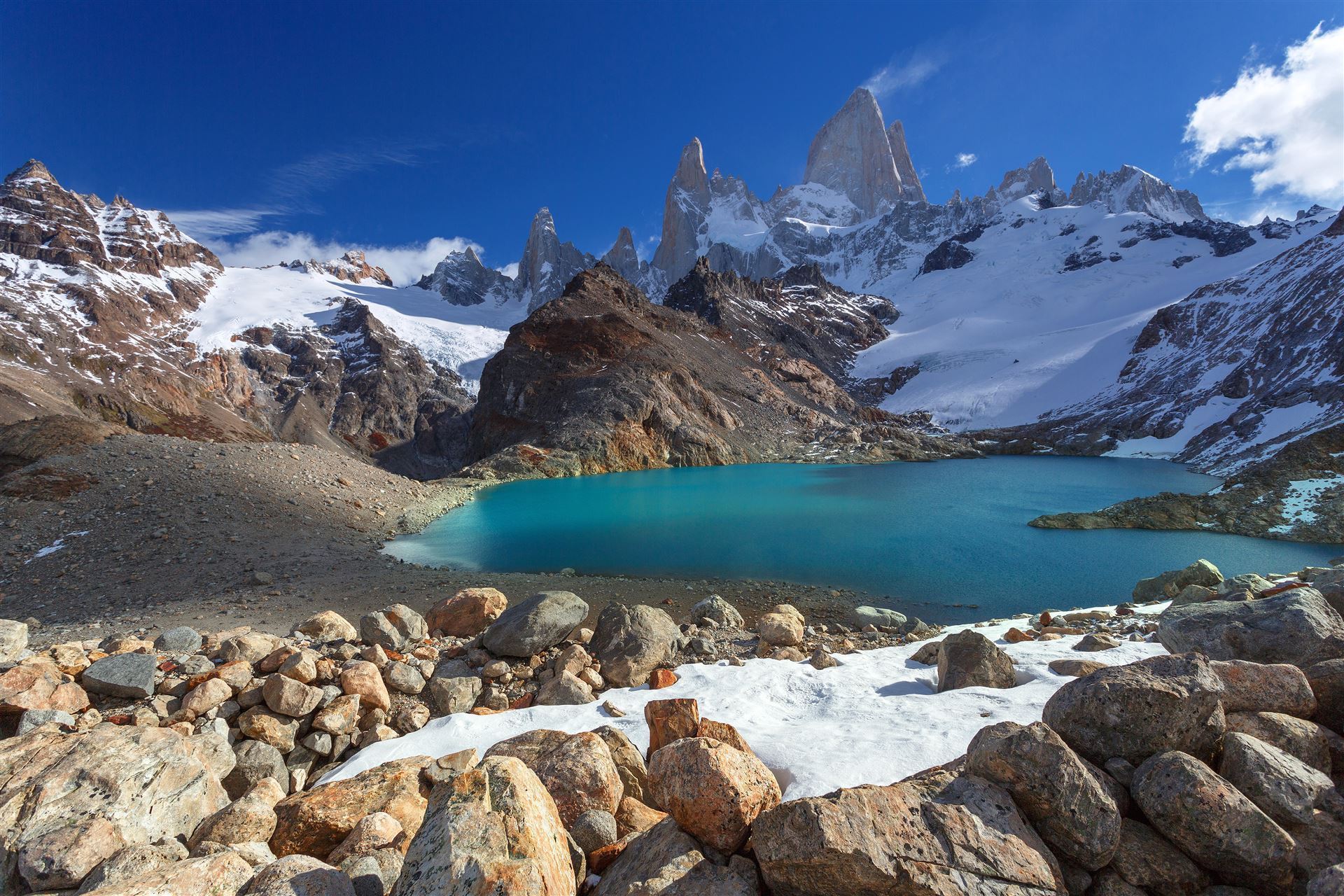Los Glaciares-Nationalpark mit Mount Fitz Roy