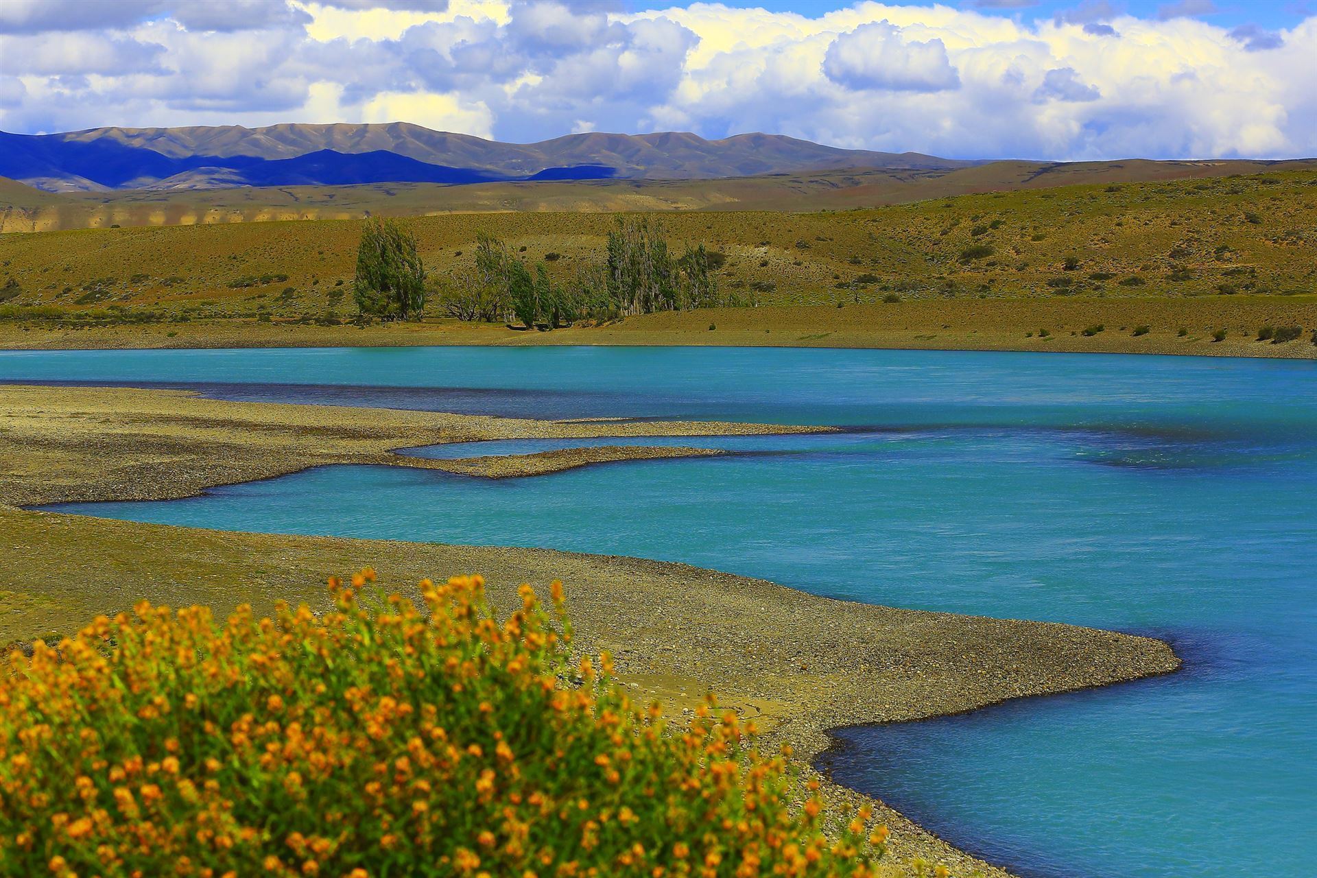 In der Nähe von El Calafate mit See
