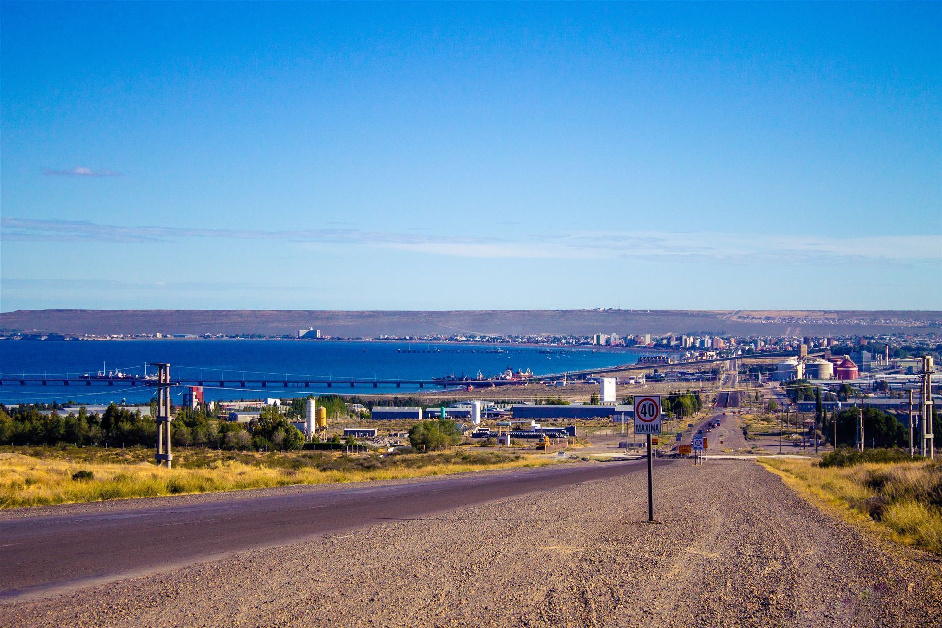 Landschaft von Puerto Madryn