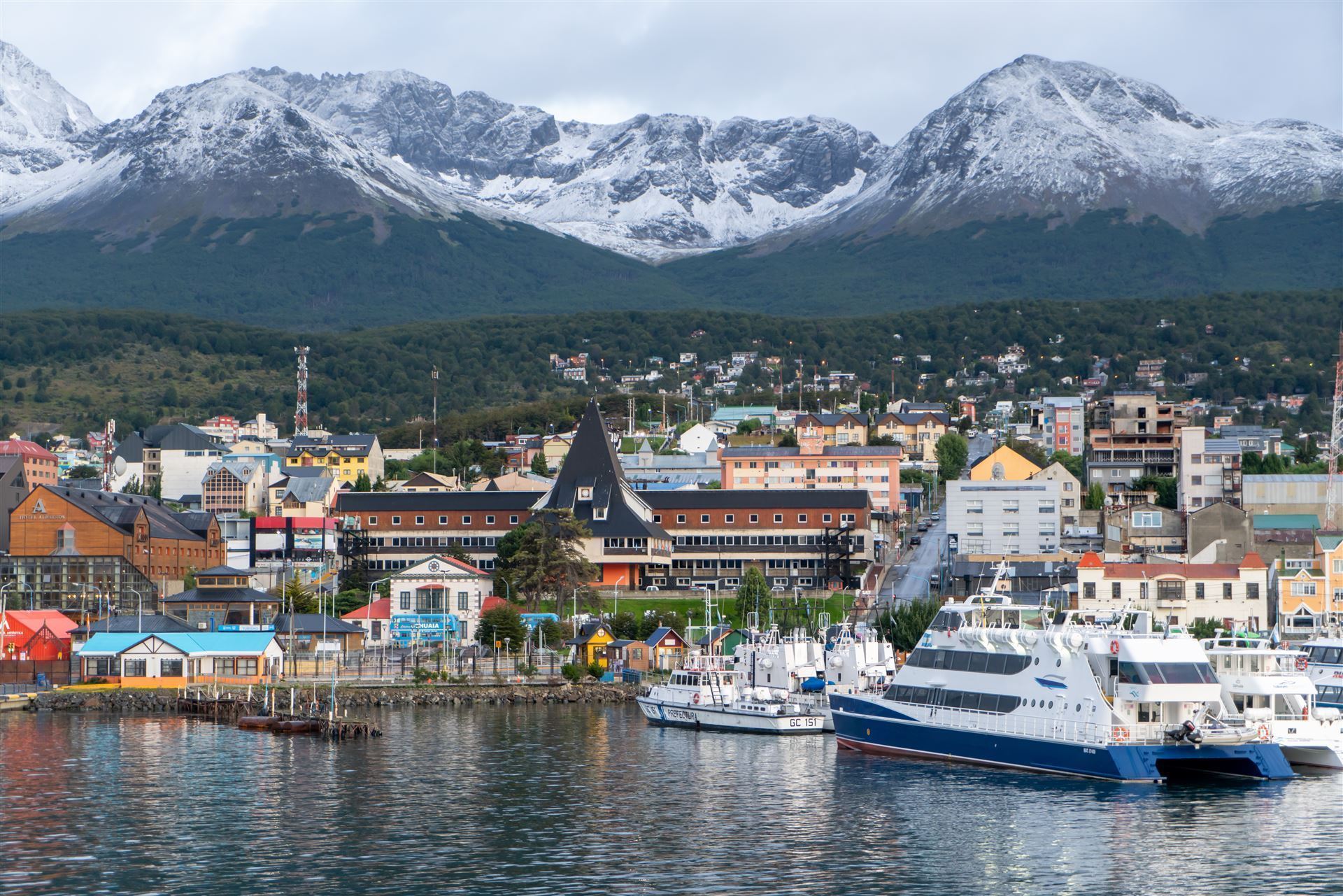 Ushuaia mit Hafen