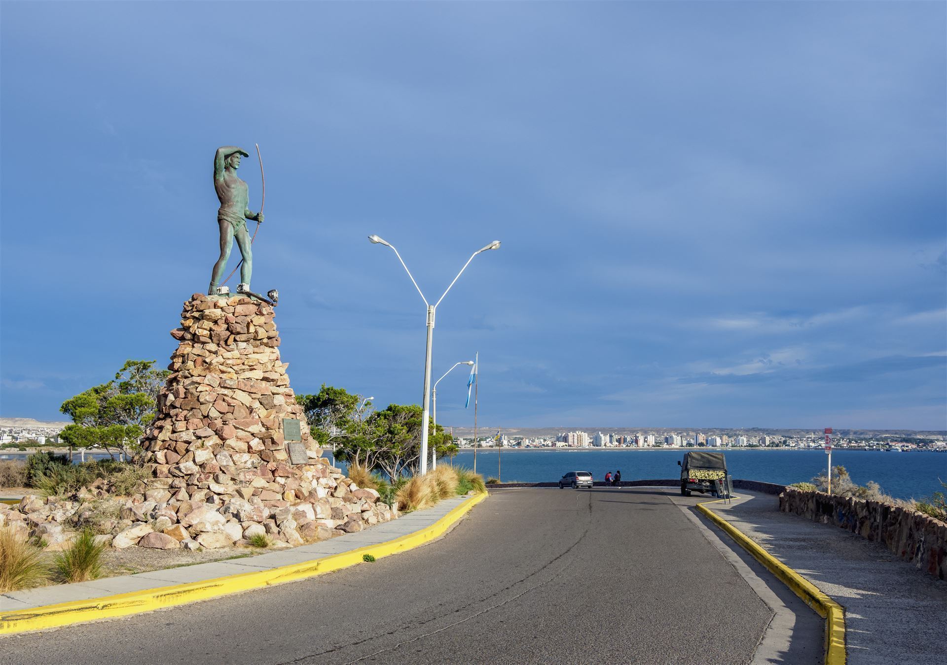 Tehuelche Denkmal