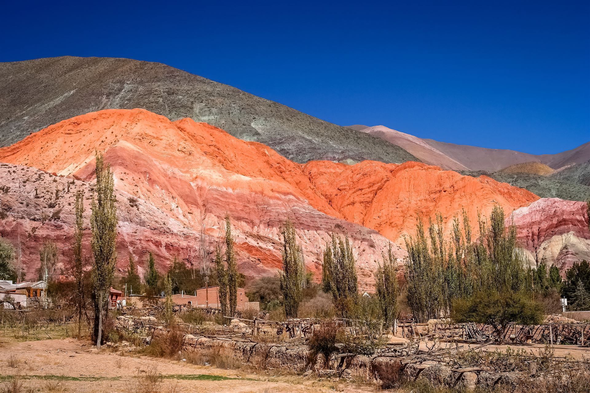 Quebrada de Humahuaca Berge