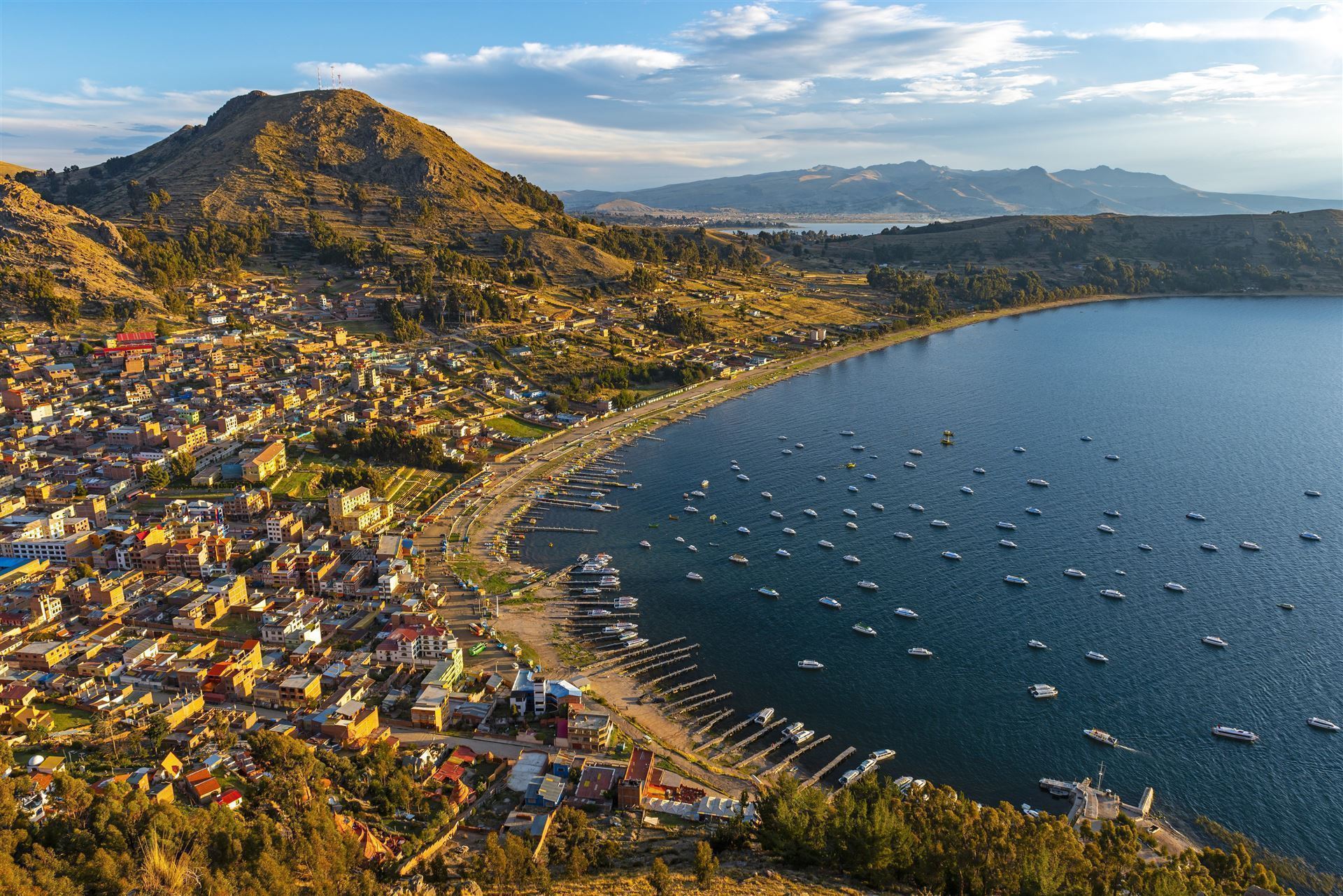 Copacabana mit Titicaca See