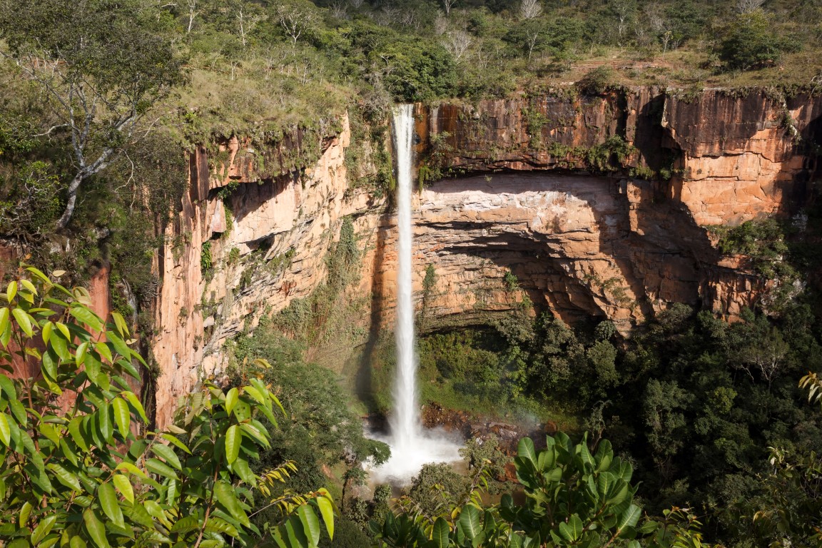 Wasserfall in der Chapada dos Guimaraes