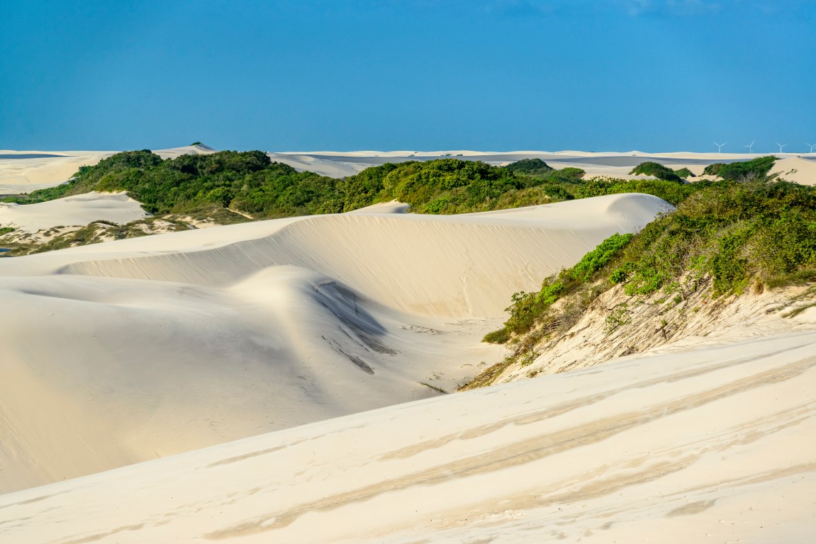 NP Lençois Maranhão, Brasilien. Dünen und Lagunen