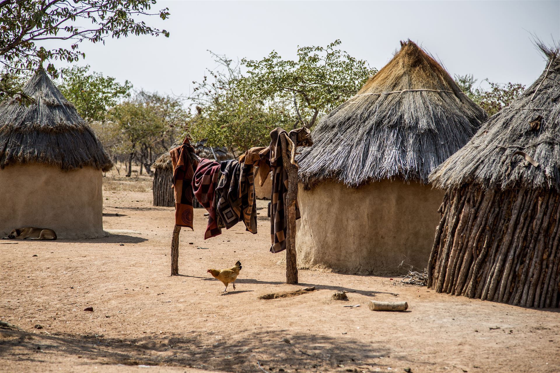 Namibia_Himba Dorf