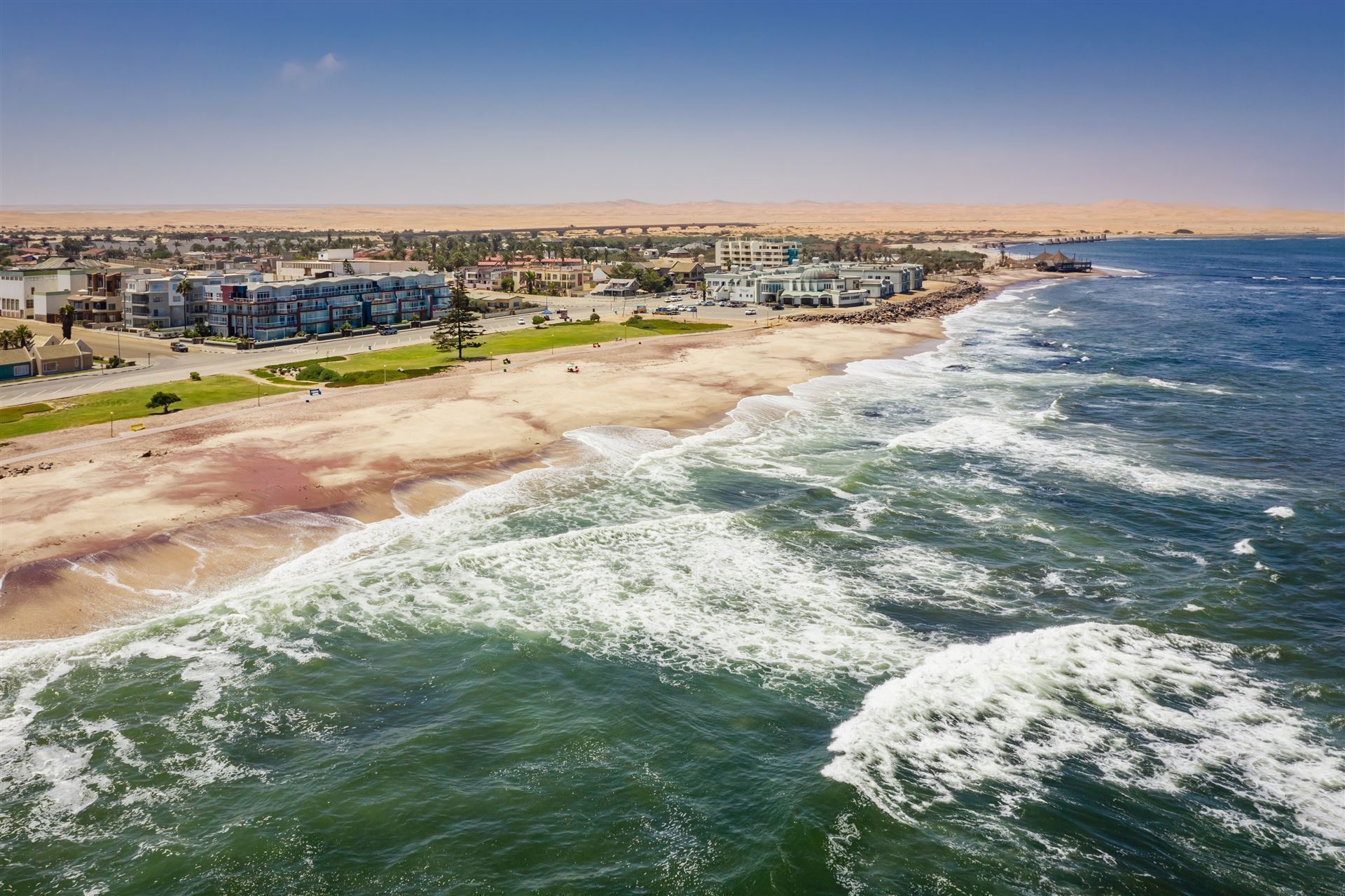 Namibia_Swakopmund_Blick auf die Küste