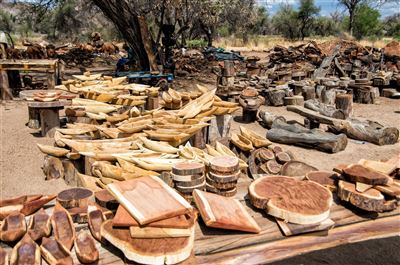 Namibia_Holzschnitzermarkt