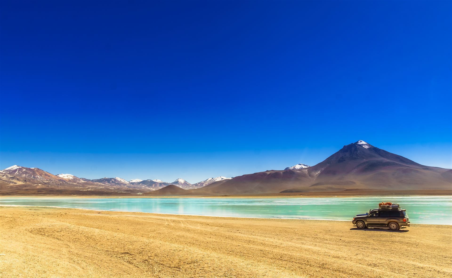 Blick auf die Laguna Verde