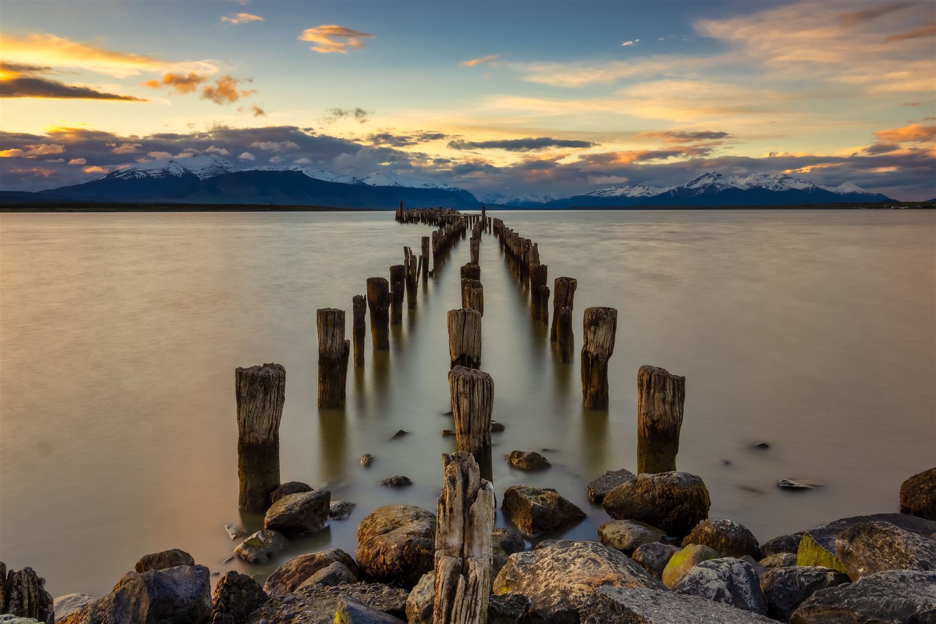 Puerto Natales mit Dock