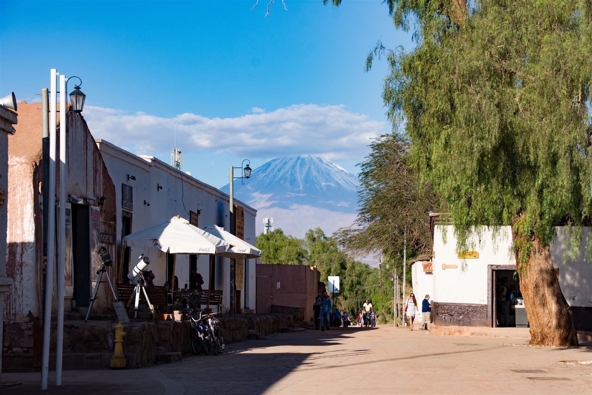 Hauptsraße in San Pedro de Atacama