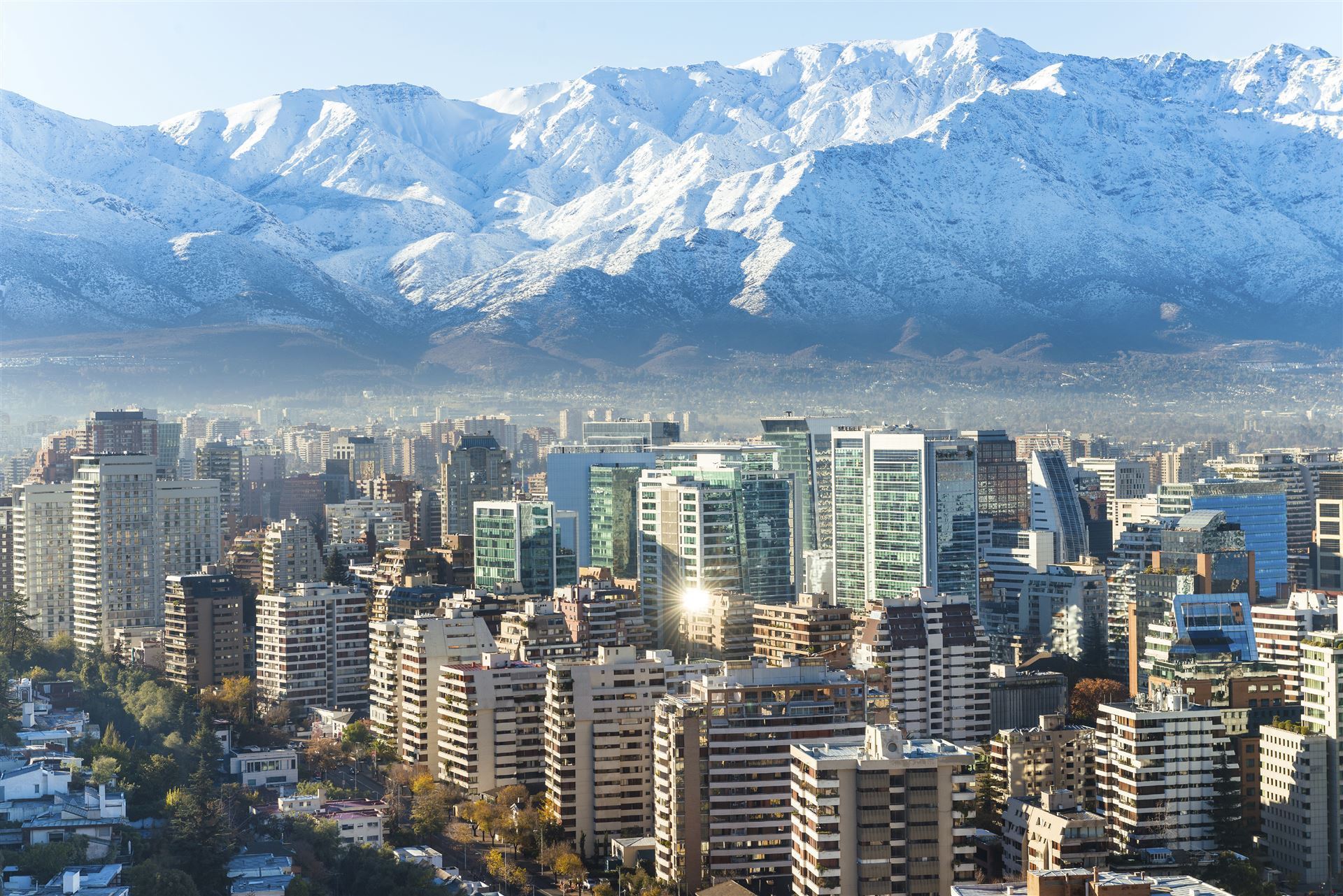 Skyline Santiago de Chile