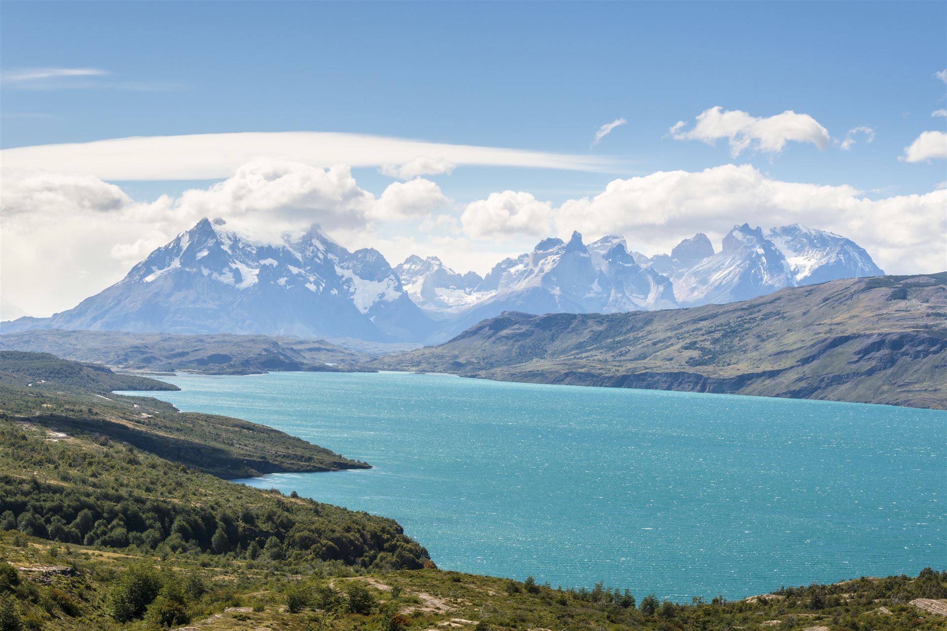 Torres del Paine Nationalpark mit See
