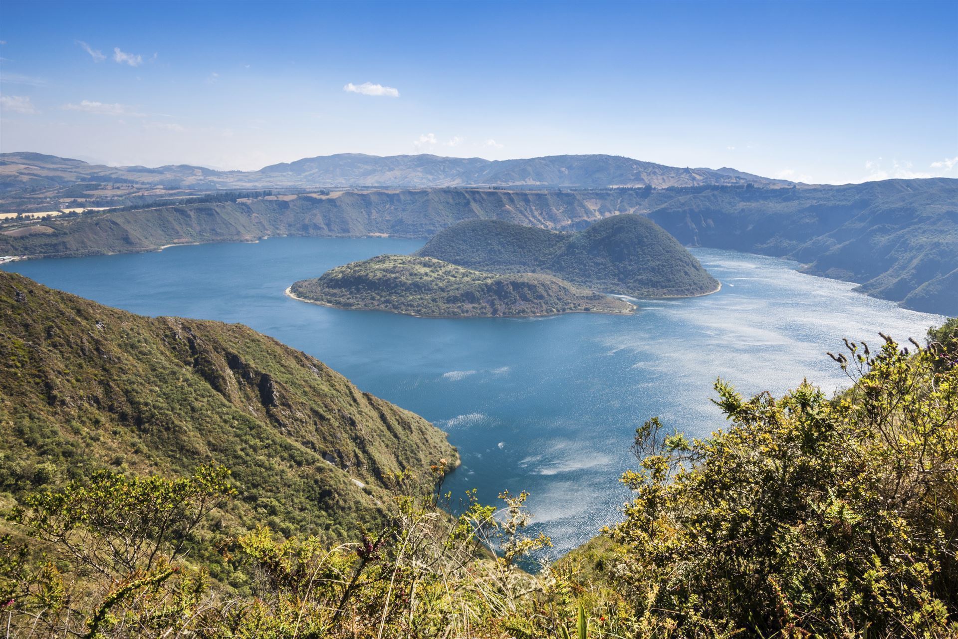 Cuicocha Kratersee