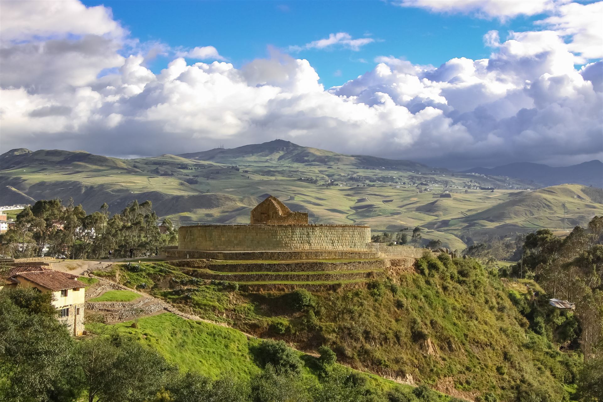 Ingapirca Ruine