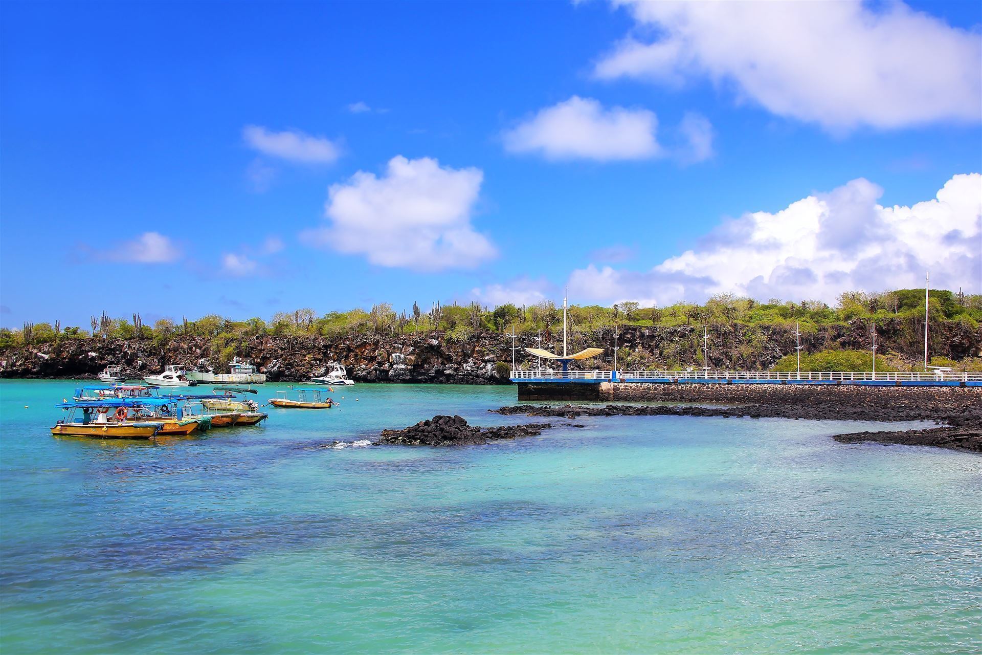 Puerto Ayora Hafen