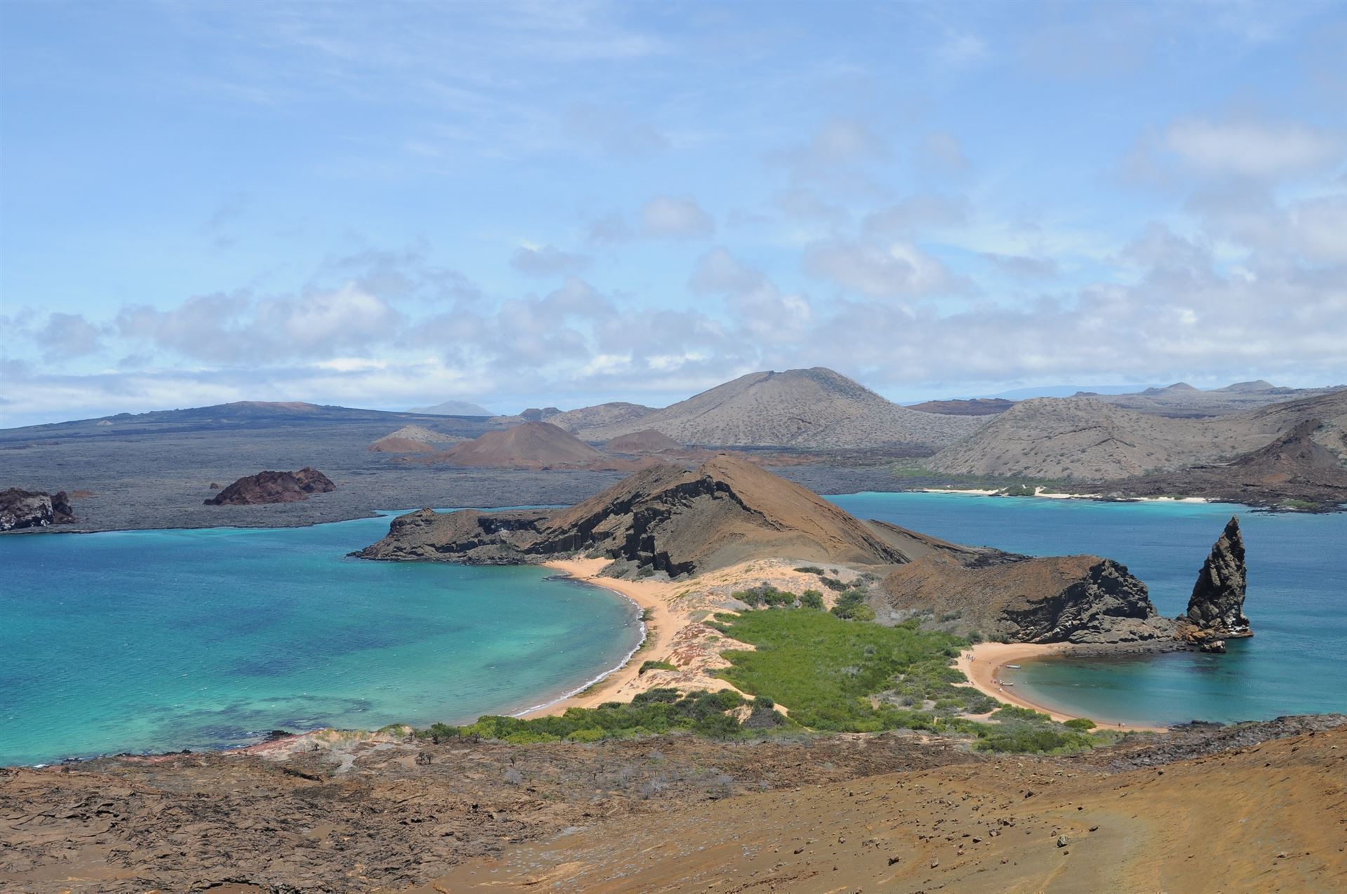 Landschaft auf der Insel Baltra