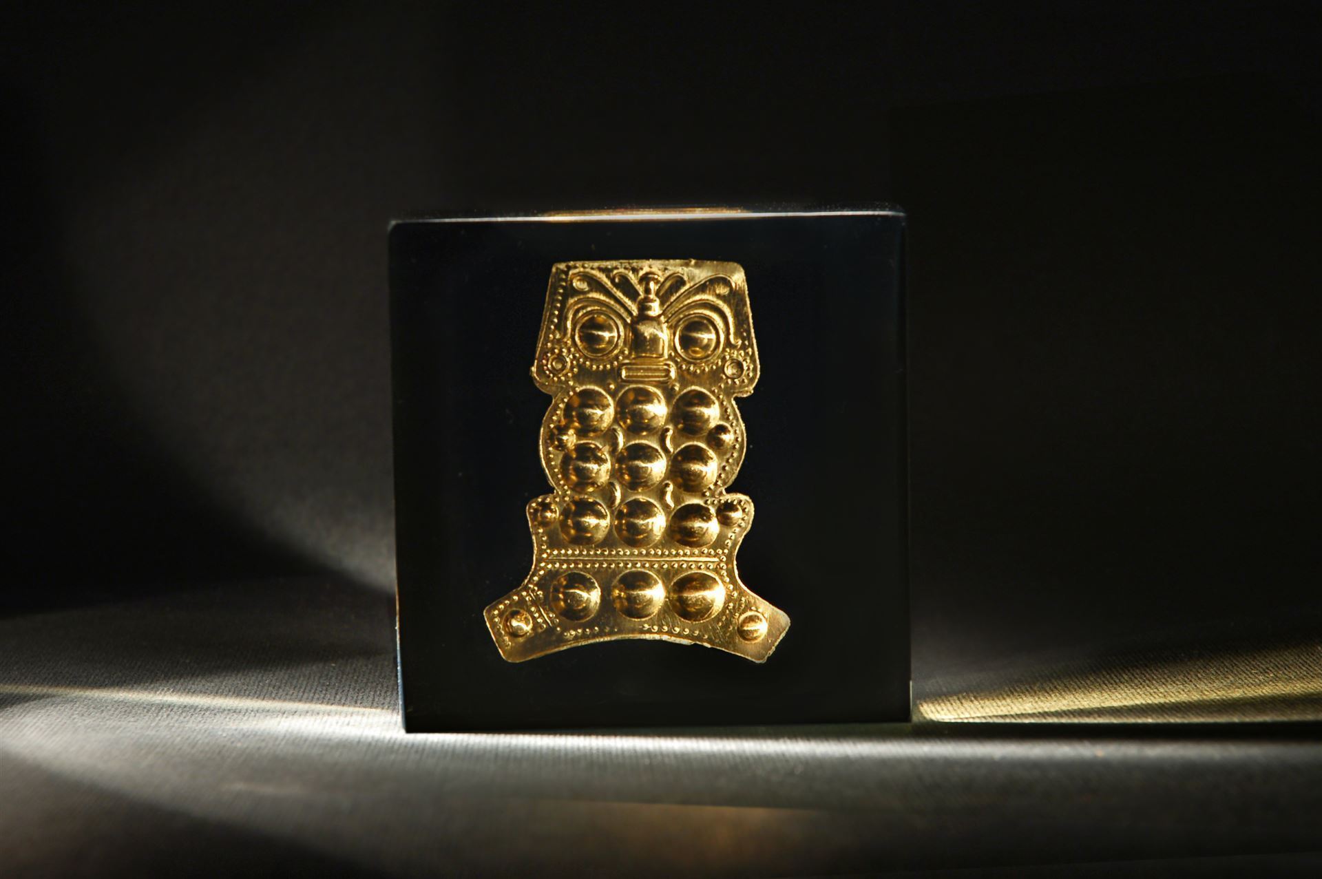 Ausstellungsstück im Goldmuseum