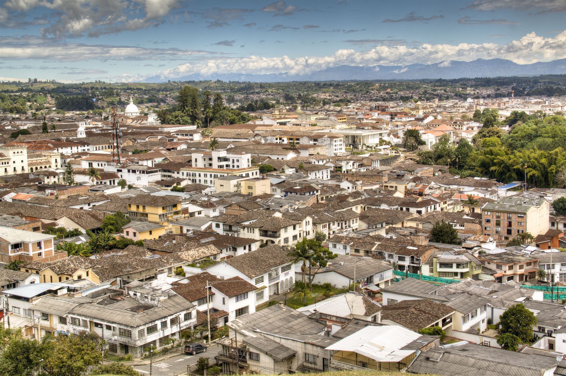 Blick über die Stadt