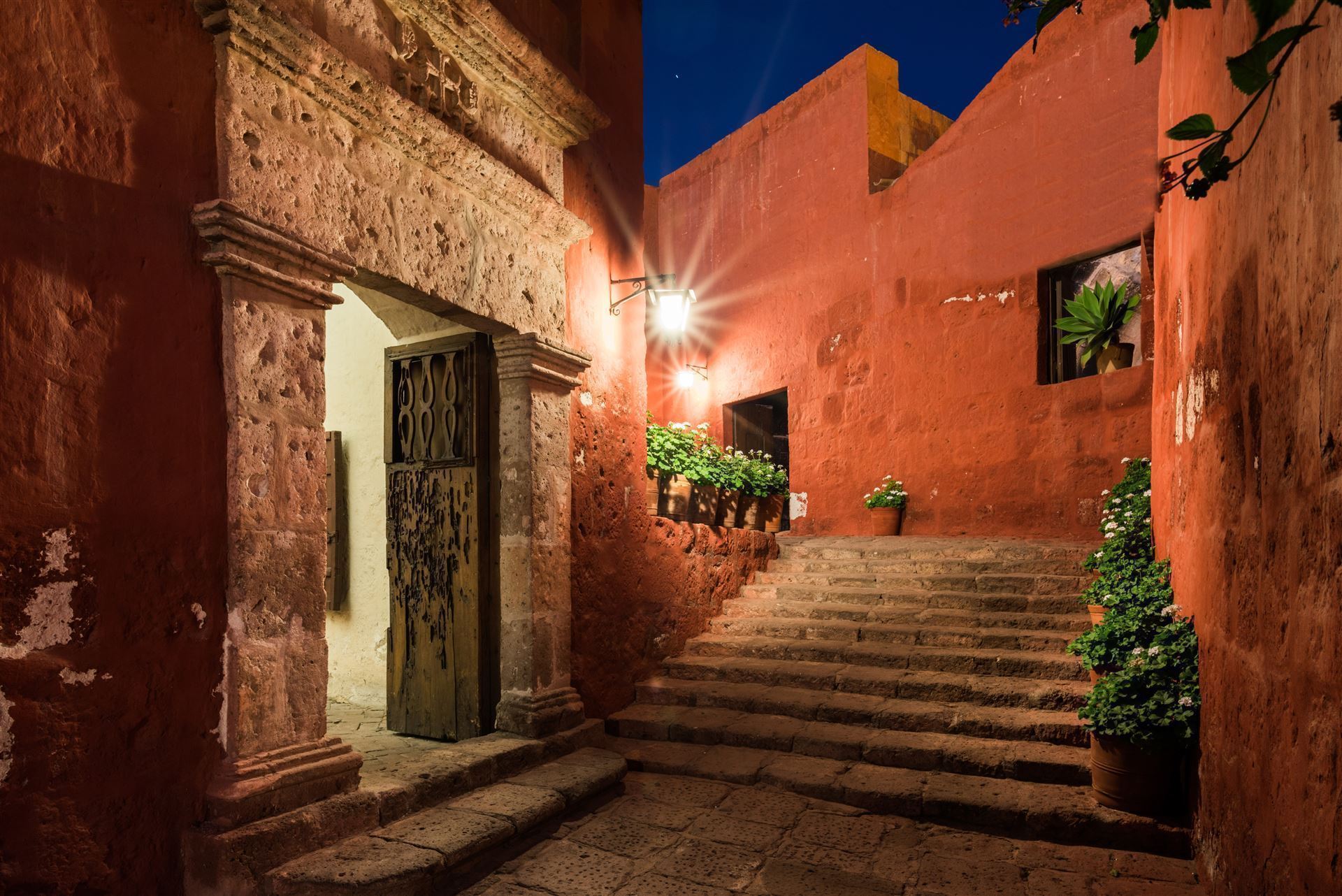 Santa Catalina bei Nacht