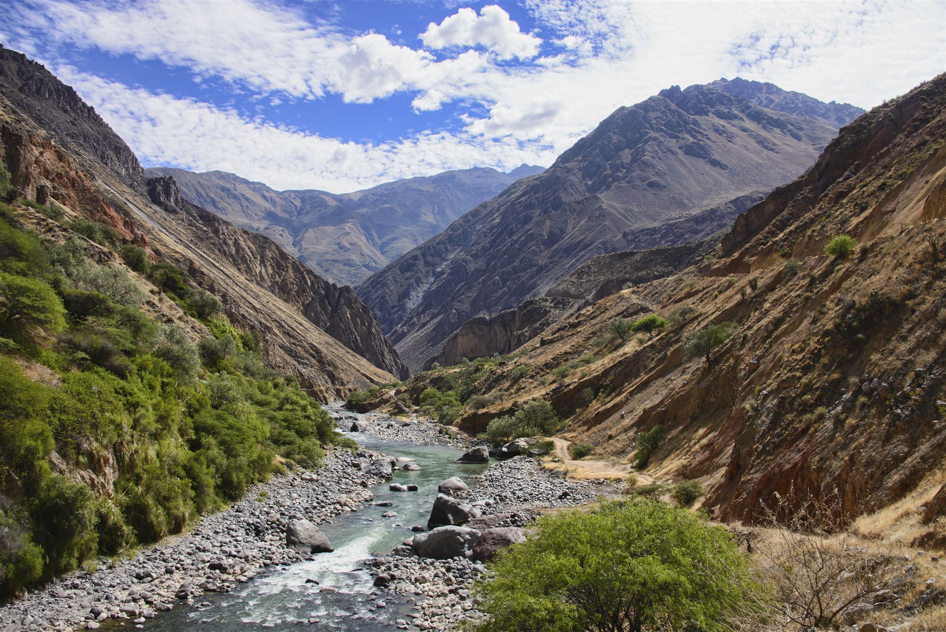 Colca Canyon mit Colca River