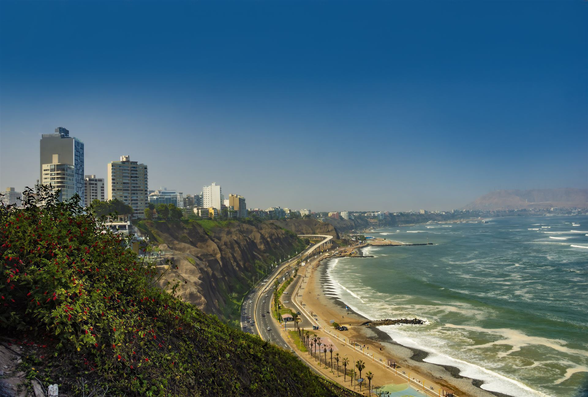 Miraflores mit Meerblick