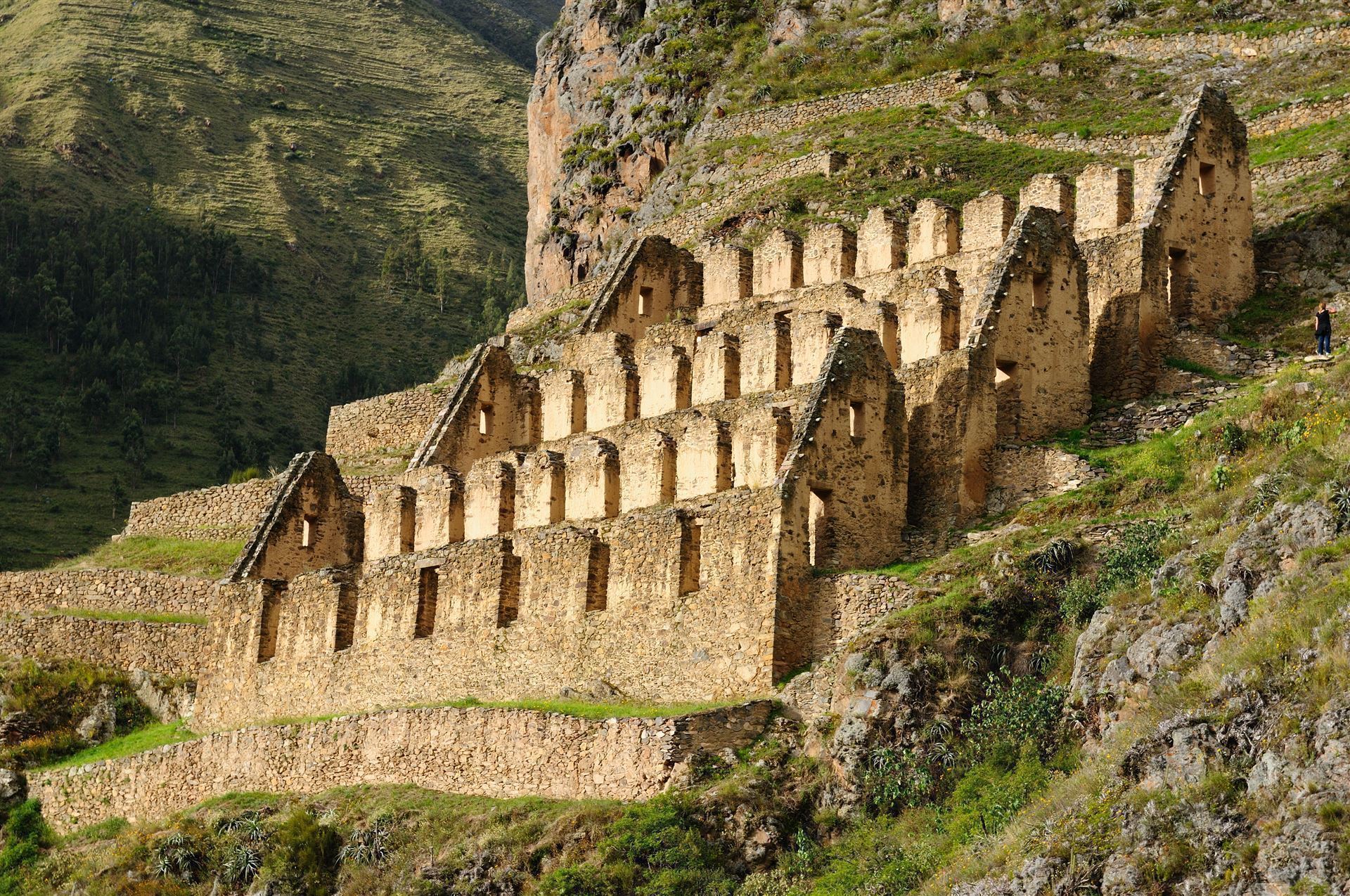 Inka Festung in Ollantaytambo