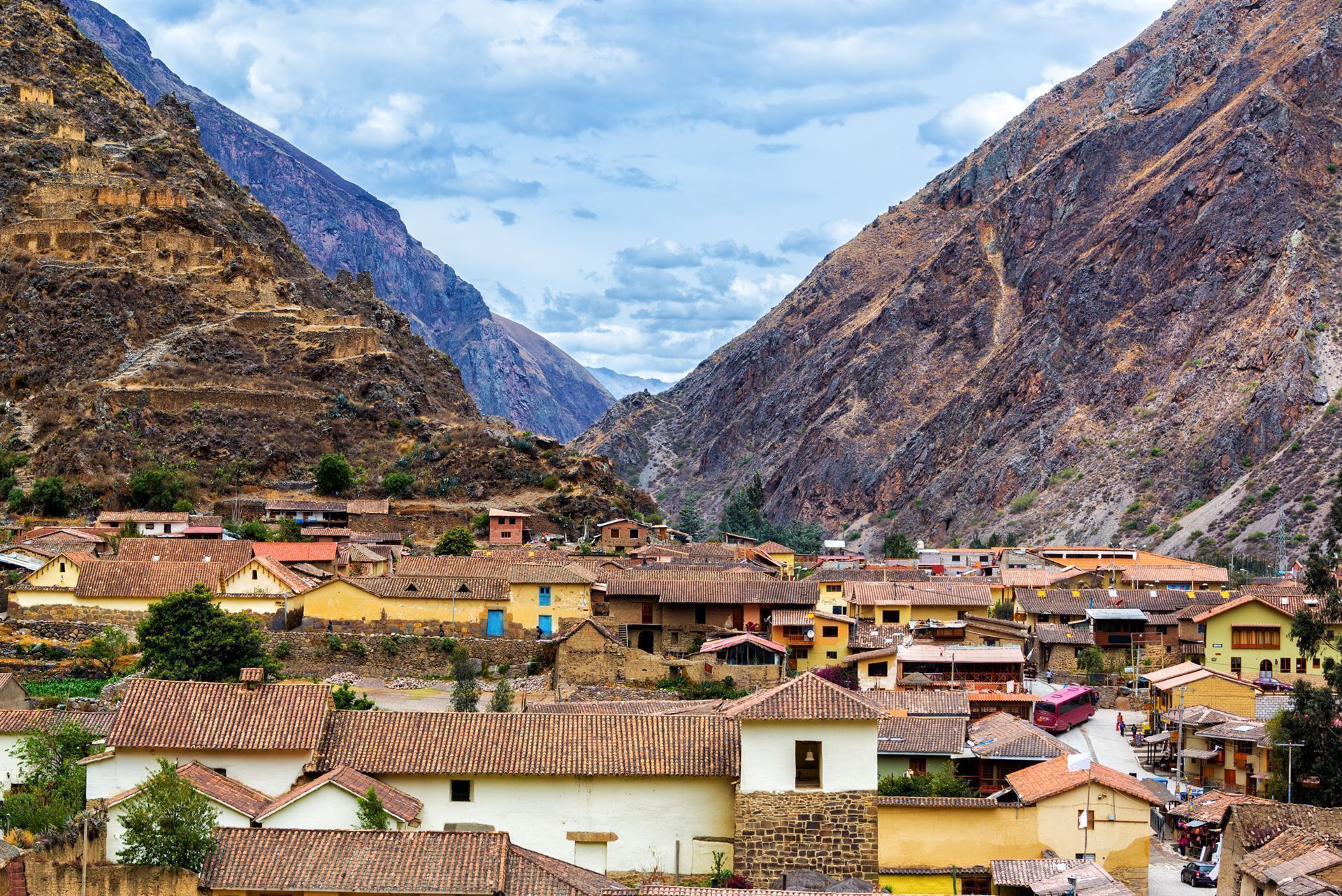 Ollantaytambo Stadt