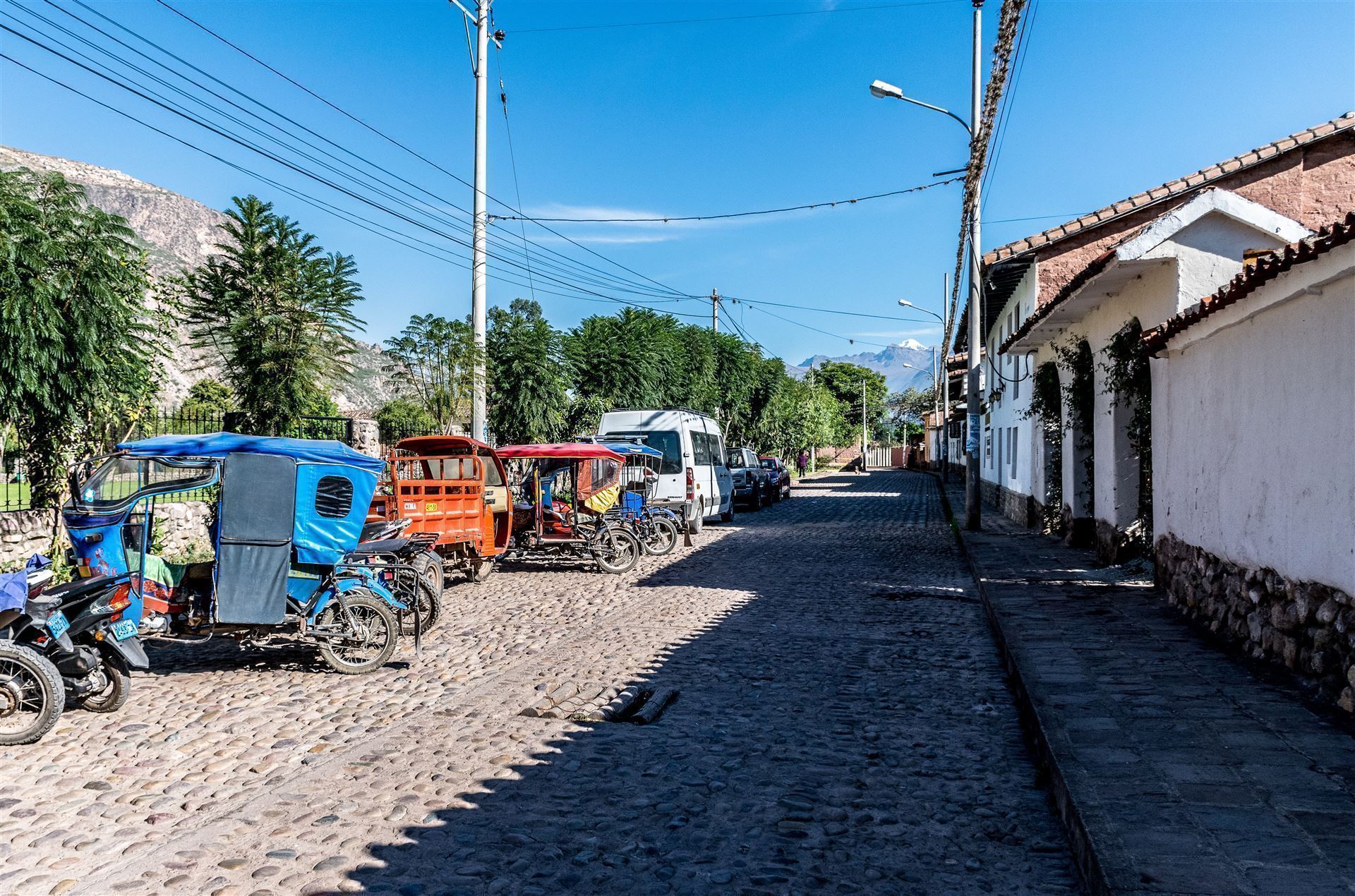 Straße in Yucay