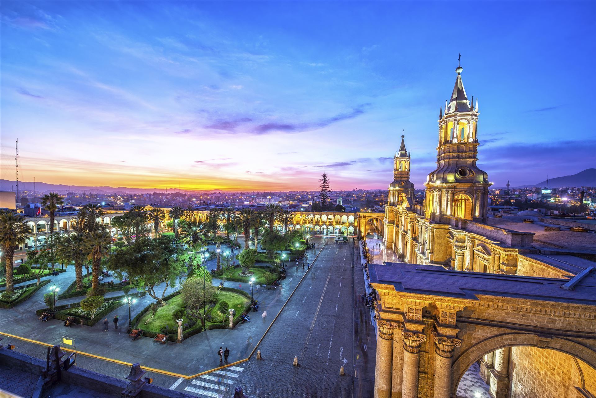 Peru Arequipa Plaza