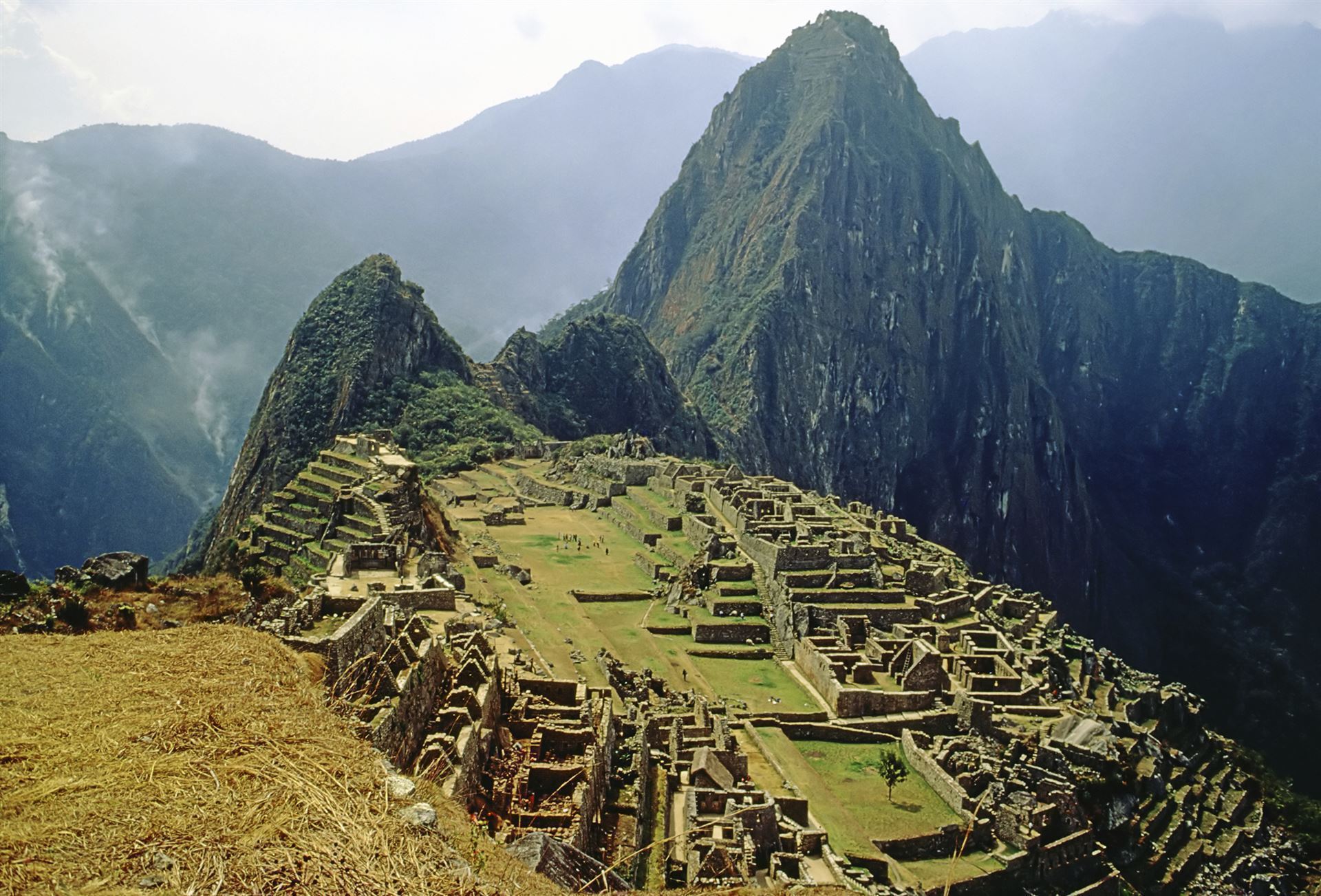 Blick über Machu Picchu