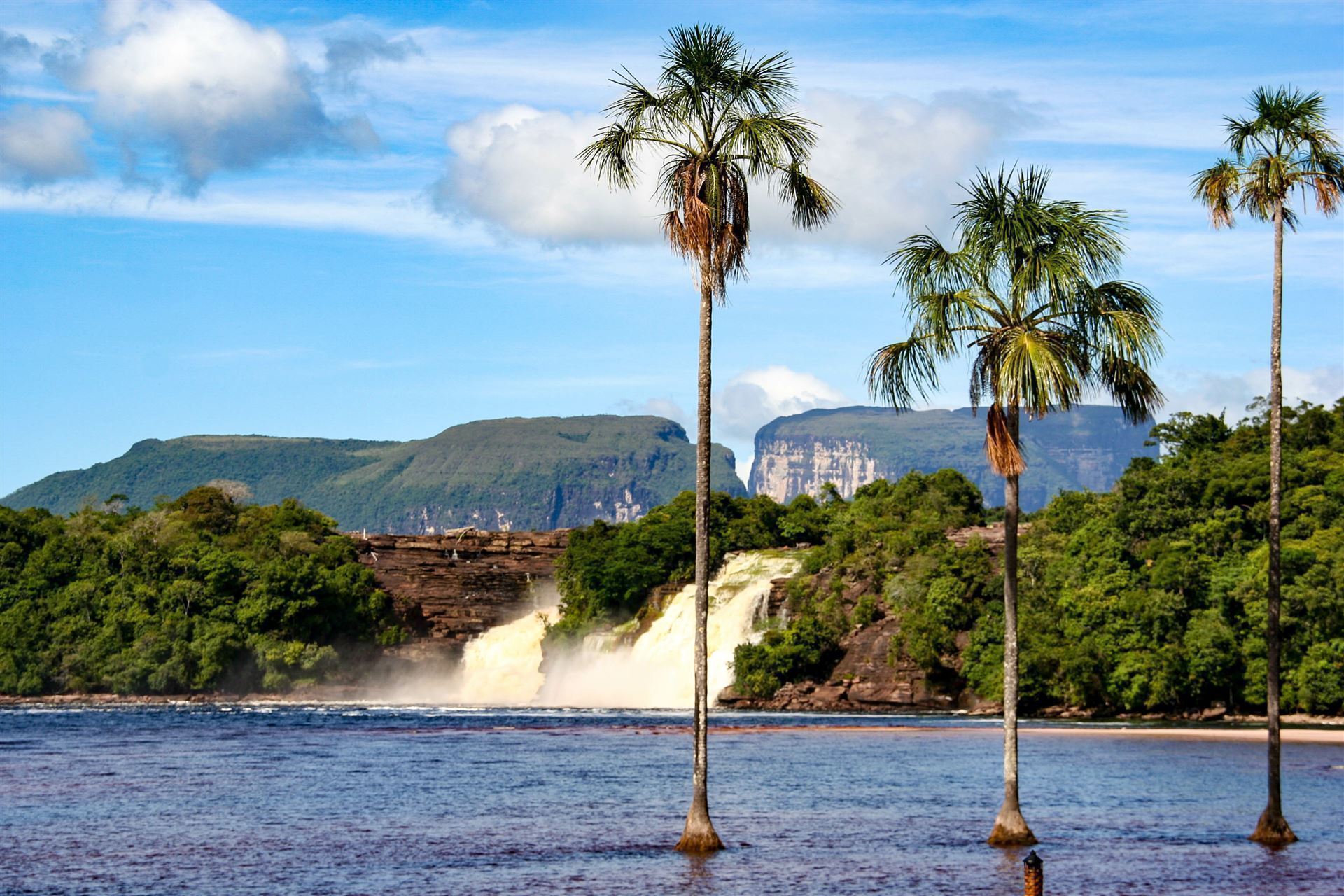 Landschaft von Canaima Park