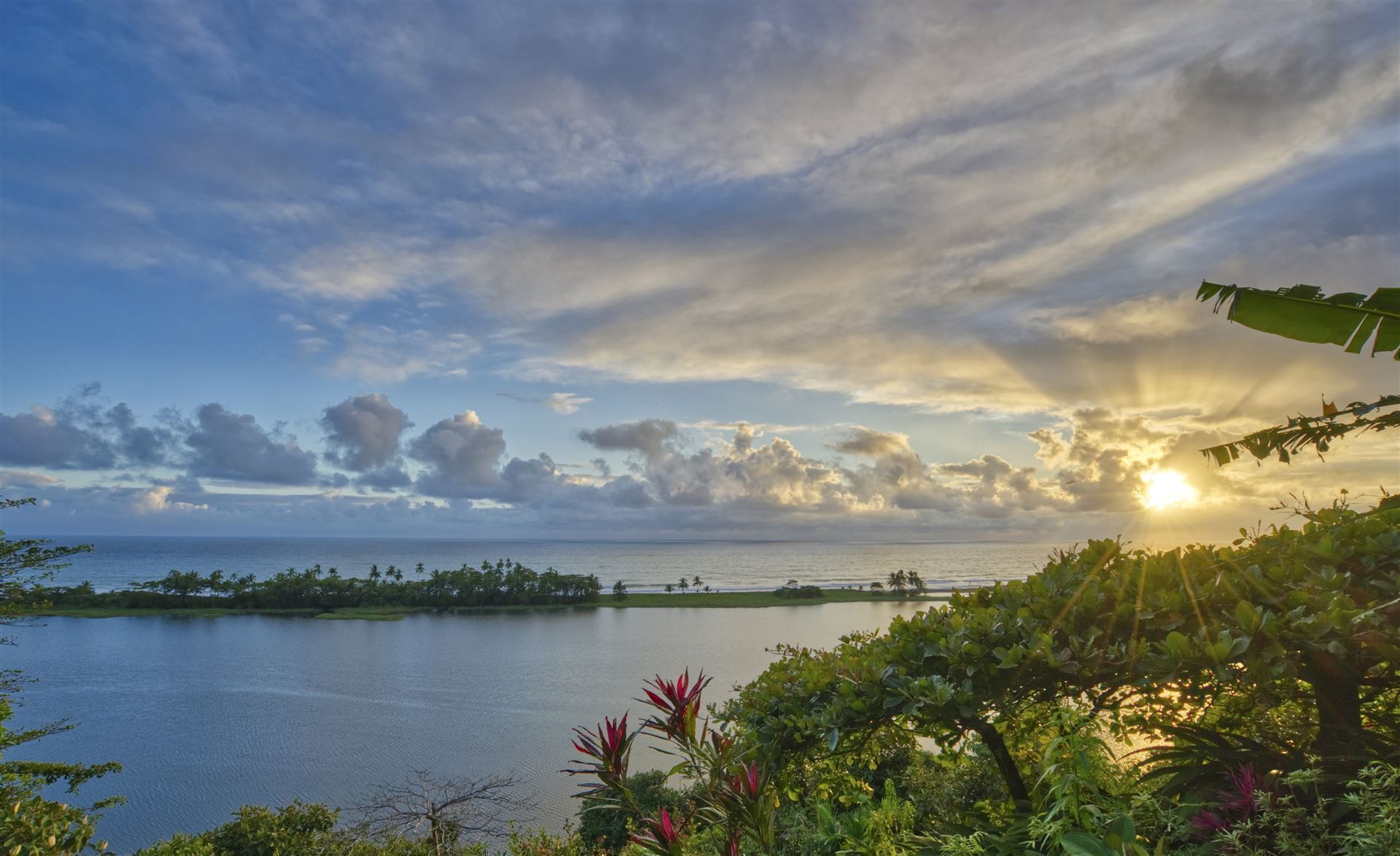 Sonnenuntergang im Corcovado Nationalpark