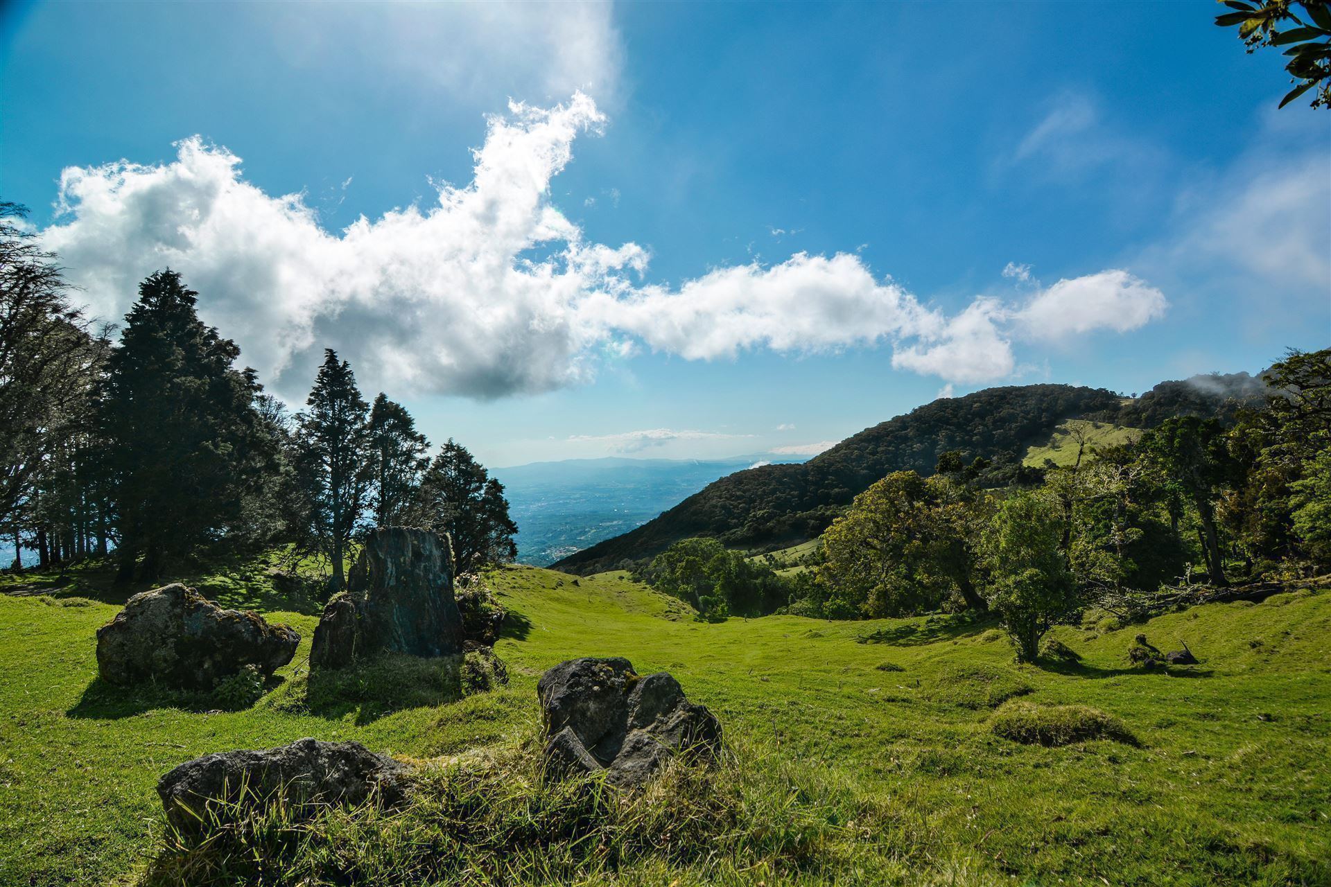 Landschaft um Heredia 
