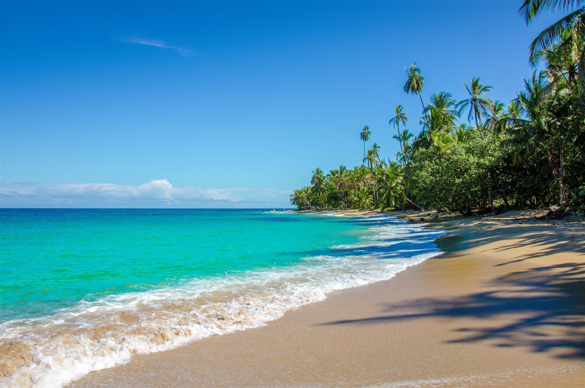 Strand nahe Puerto Viejo de Talamanca, Costa Rica