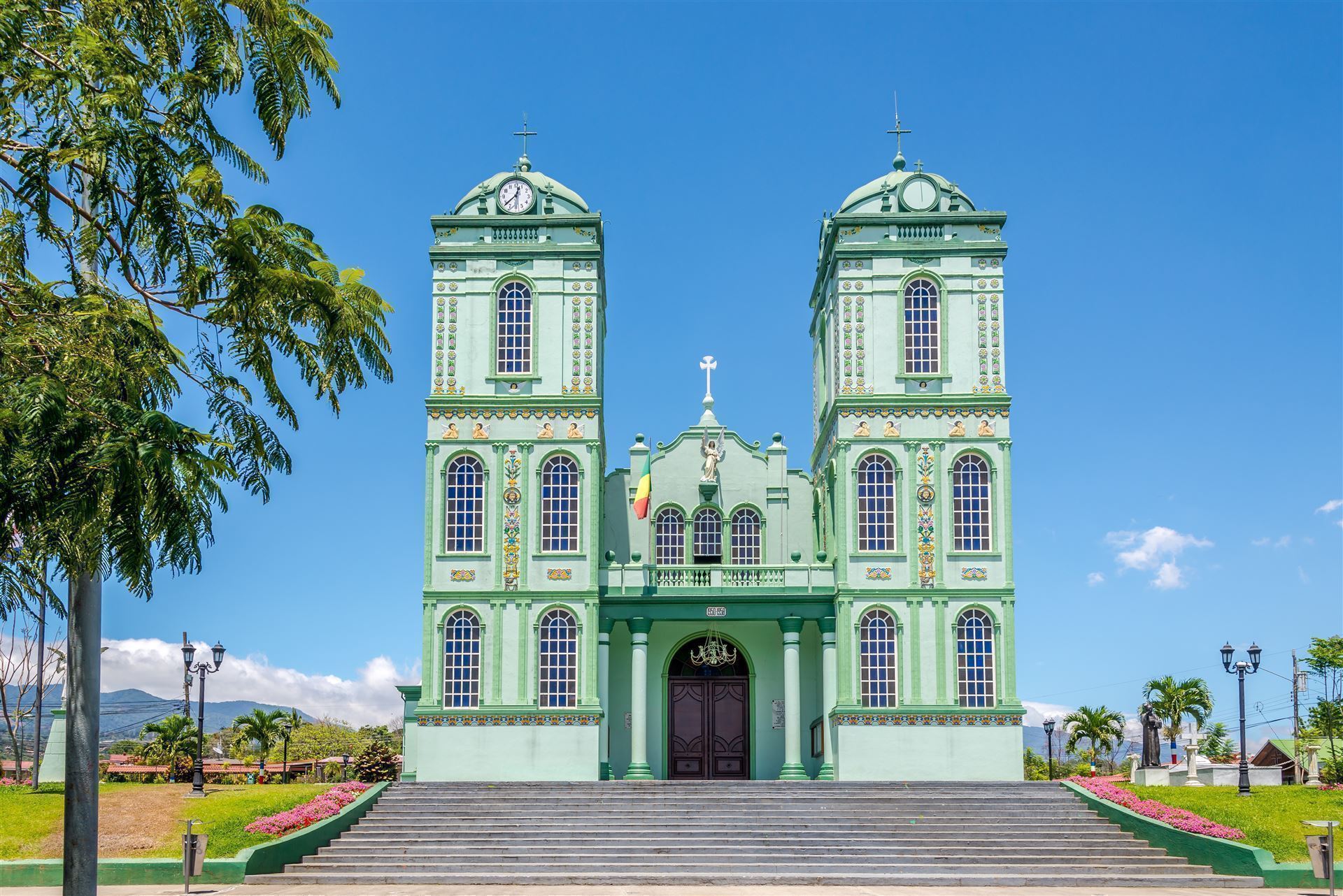 Kirche von Sarchí in Costa Rica