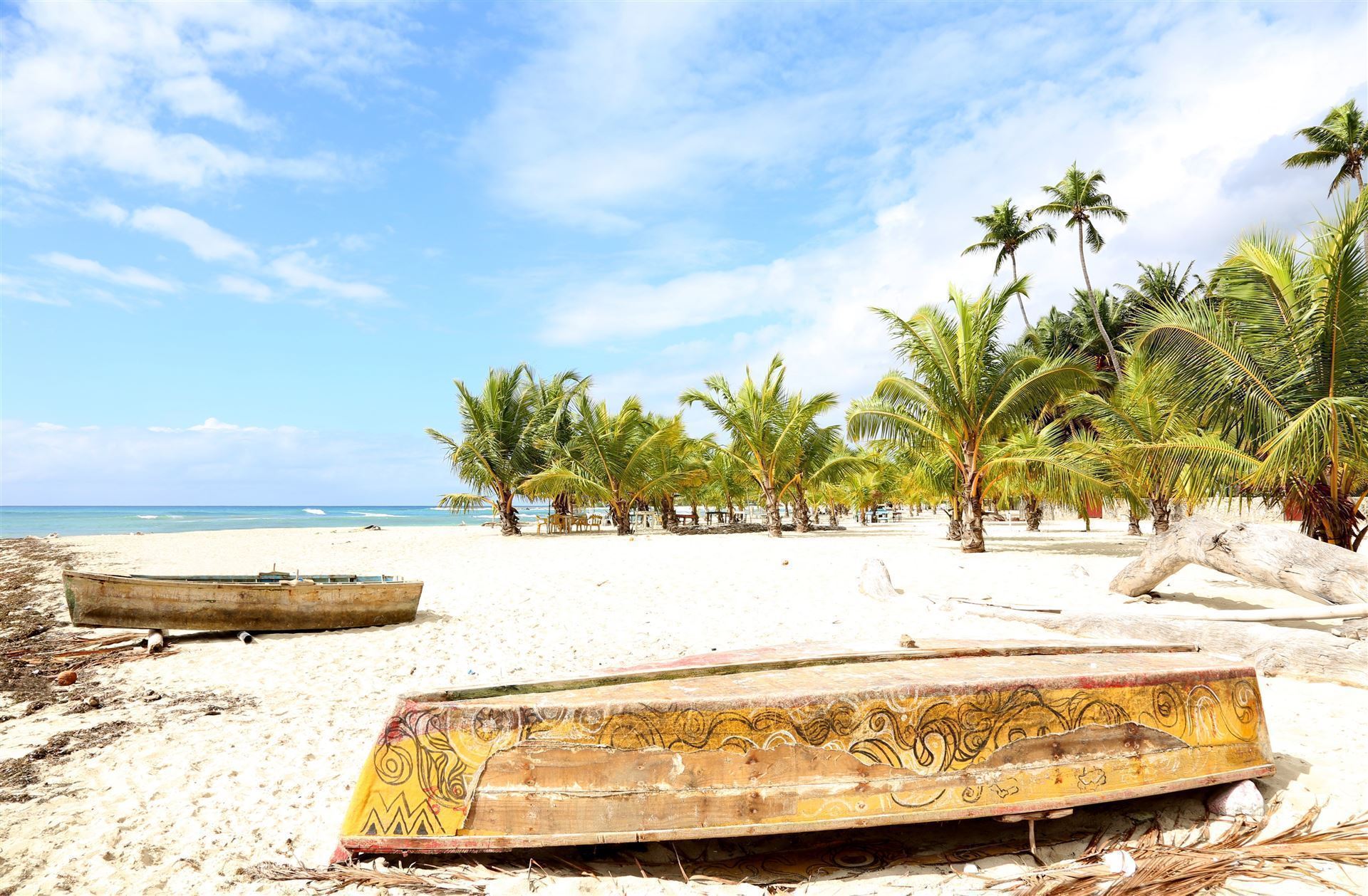 Strand mit Boot
