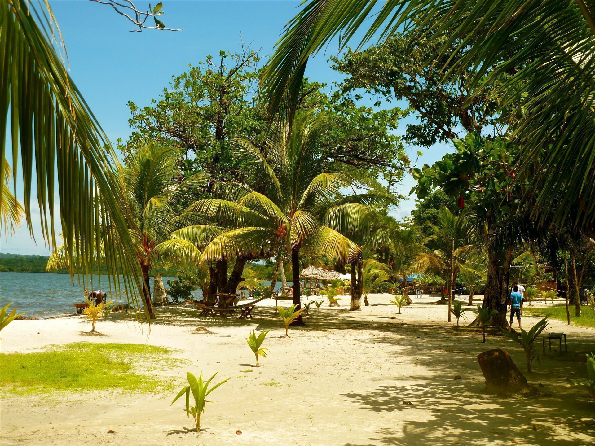 Weißer Strand