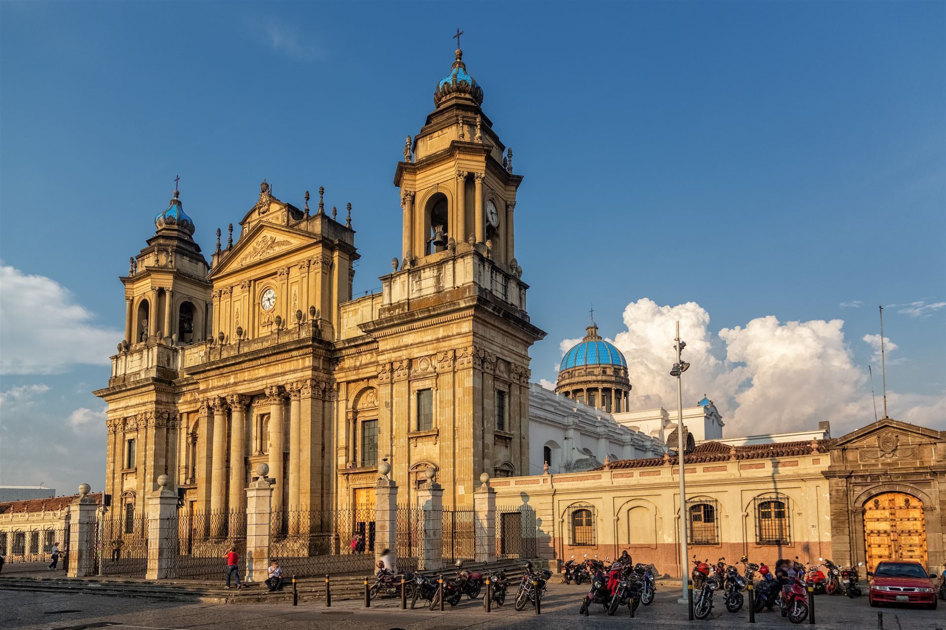 Stadt mit Kathedrale