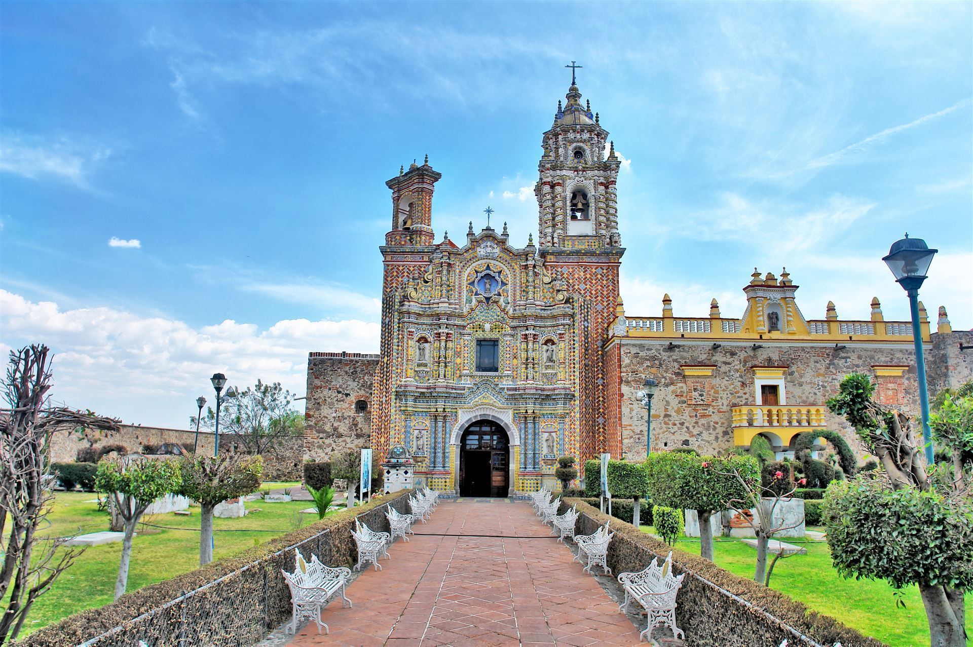 Mexiko Cholula Kirche San Francisco