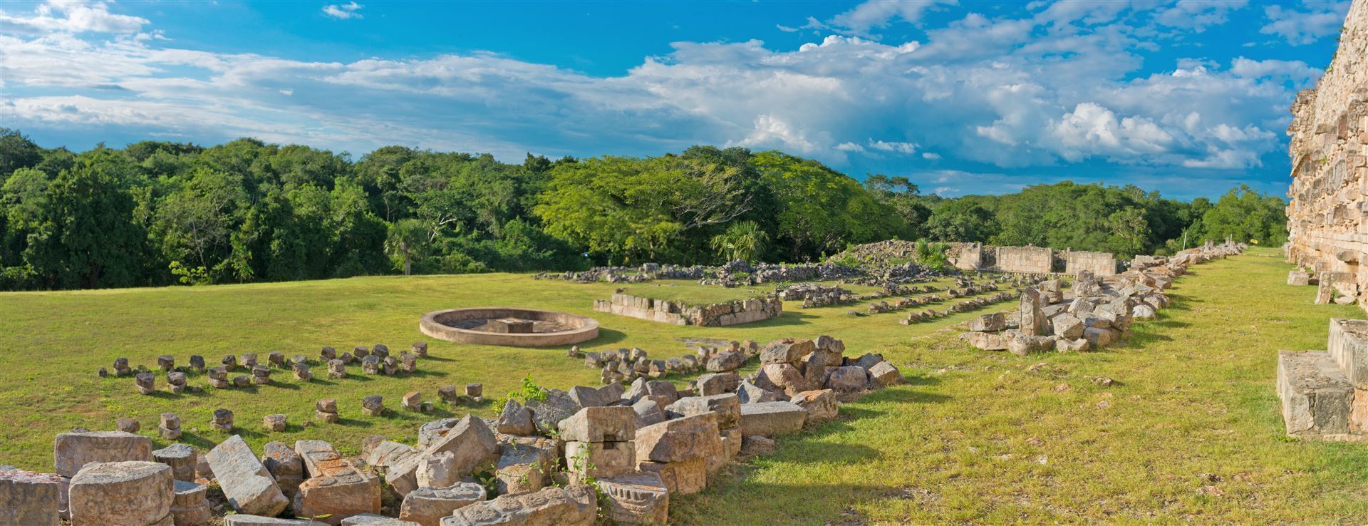 Mexiko Halbinsel Yucatan Uxmal Ausgrabungsstätte Kabah & Labná