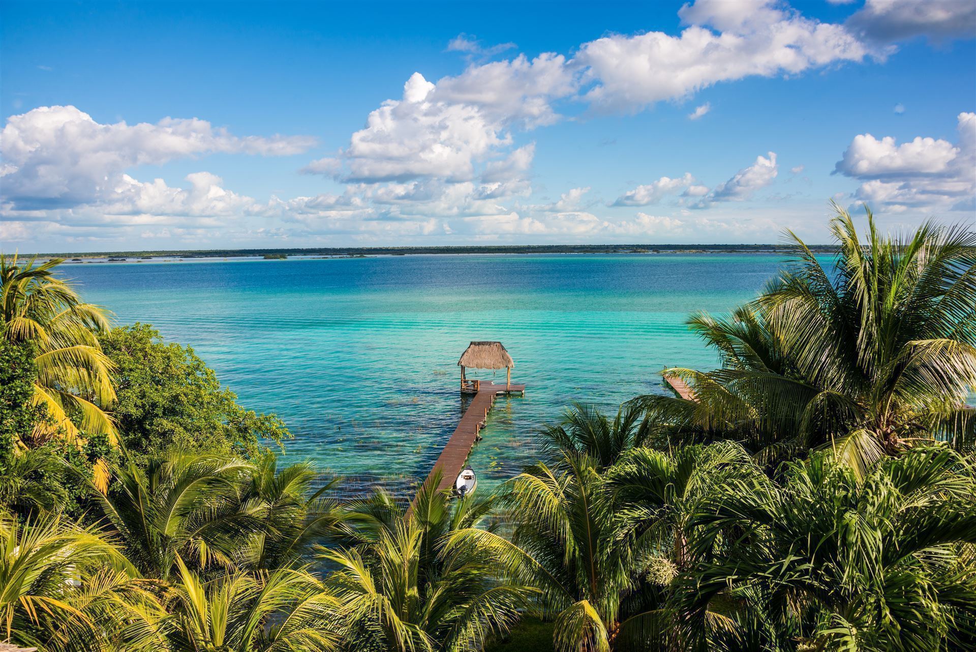 Mexiko Halbinsel Yucatan Lagune Bacalar