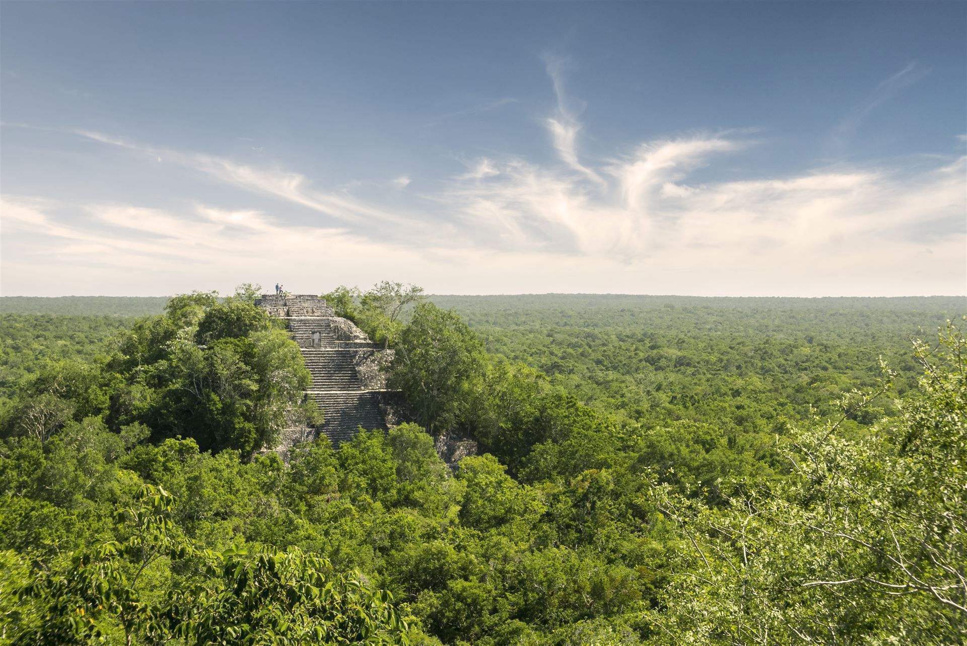 Mexiko Halbinsel Yucatan Mayastätte Calakmul