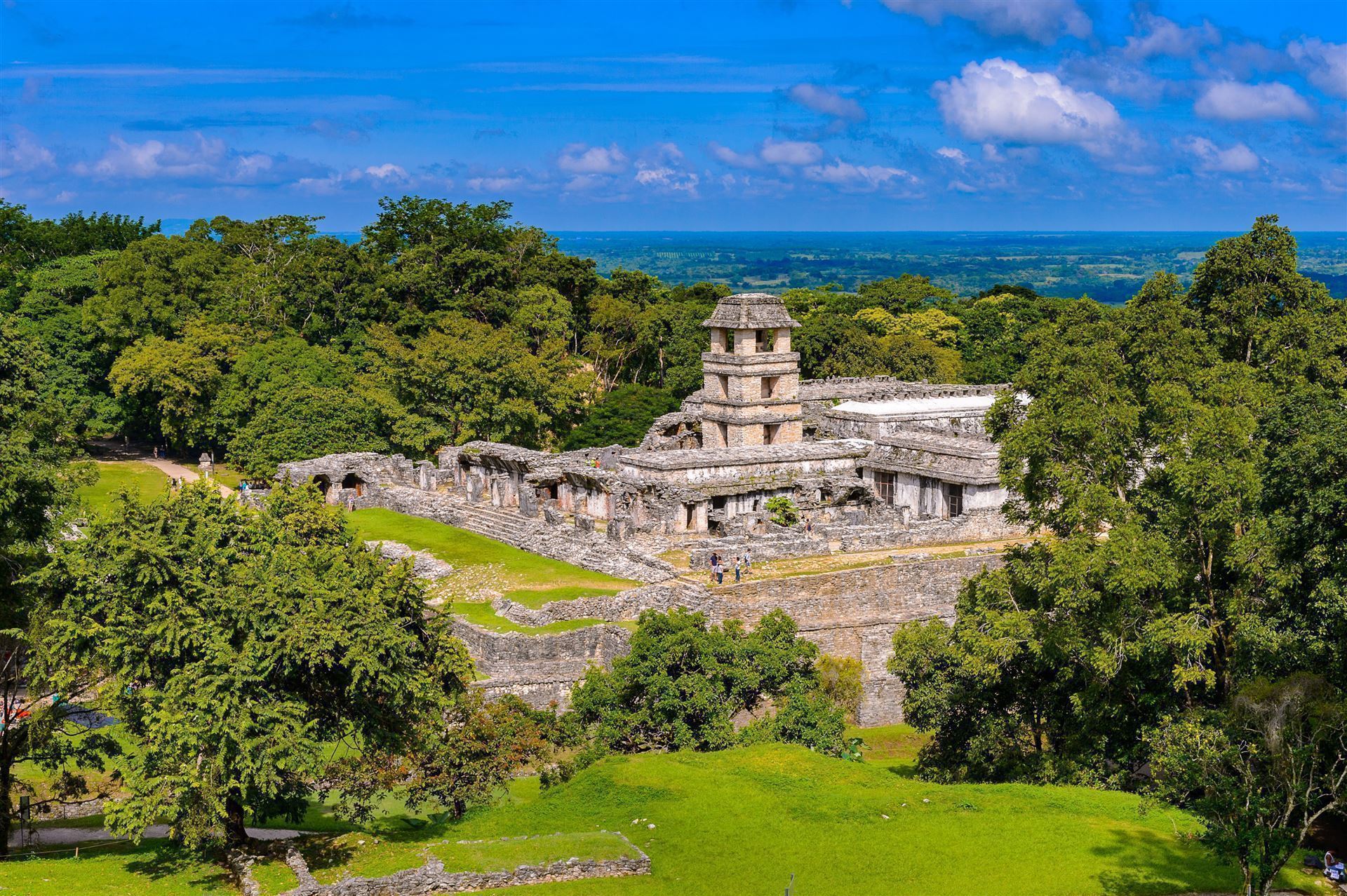 archäologischen Stätte Palenque